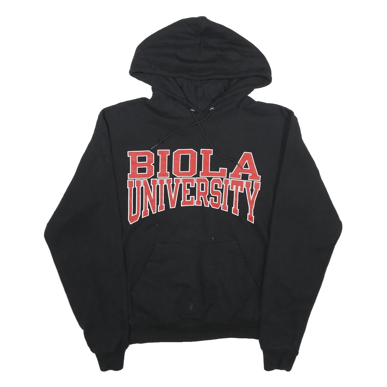 Buy CHAMPION Mens Black Biola University Pullover Hoodie S Cotton Blend Refurbished - $33.79 CHAMPION Mens Black Biola University Pullover Hoodie S Cotton Blend Refurbished - N/A refurbished available on Cerqular