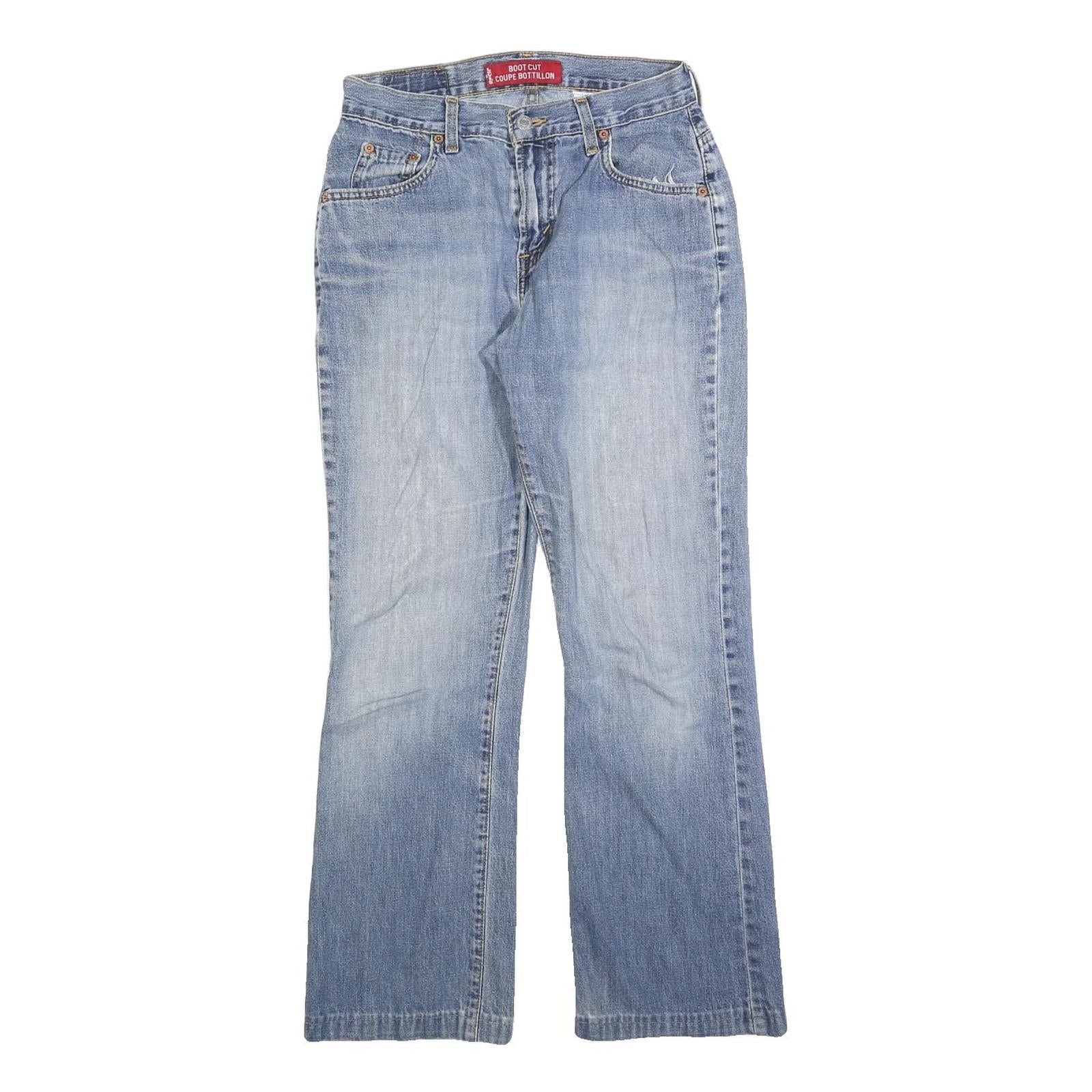 LEVI'S Womens Regular Bootcut Denim Light Blue Jeans W26 L28 Casual Classic Refurbished - N/A refurbished available on Cerqular