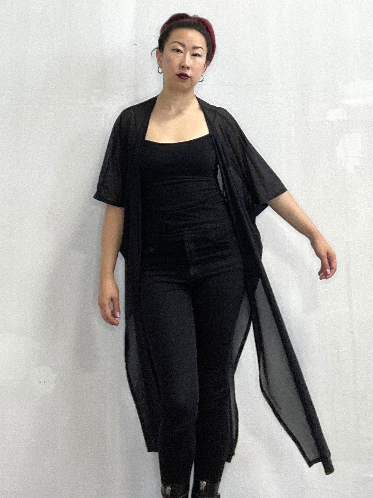 Black Mesh Kaftan Refurbished - N/A (I could not find a well-known brand by this name refurbished available on Cerqular