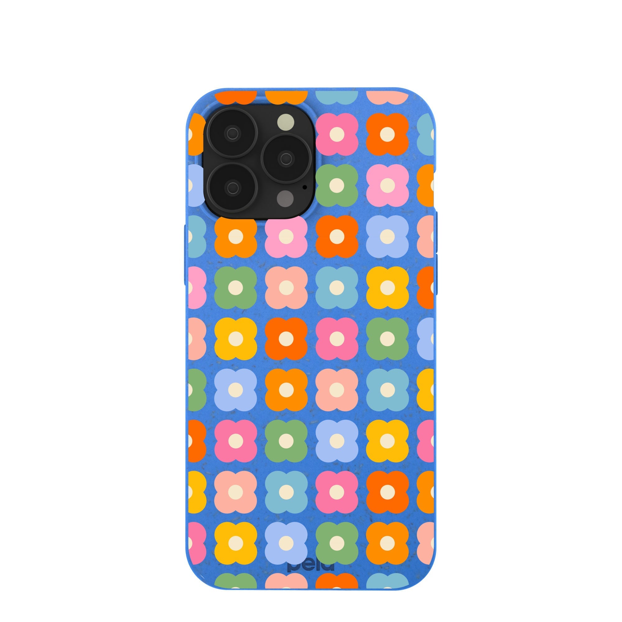 Buy Electric Blue Petal Pop iPhone 13 Pro Max Case Refurbished - $65.00 Electric Blue Petal Pop iPhone 13 Pro Max Case Refurbished - Pela Case refurbished available on Cerqular