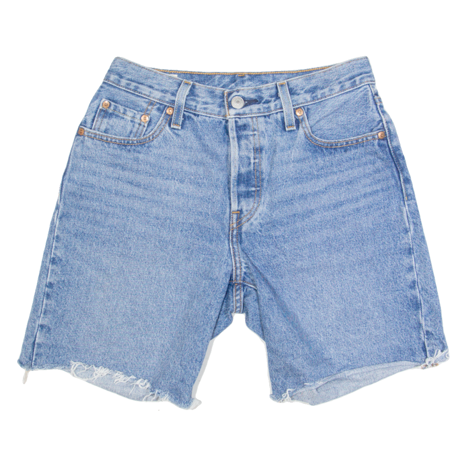 LEVI'S 501 BIG E Womens Denim Shorts Blue XS W25 Refurbished - N/A refurbished available on Cerqular
