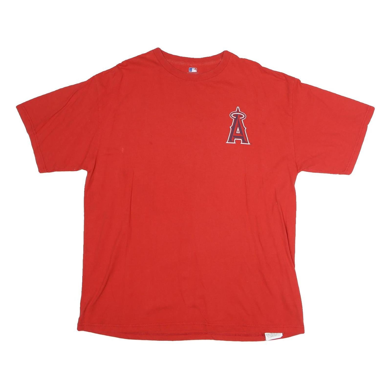 GENUINE MERCHANDISE Mens Red Pujols Baseball T-Shirt XL Short Sleeve Crew Neck Refurbished - N/A refurbished available on Cerqular