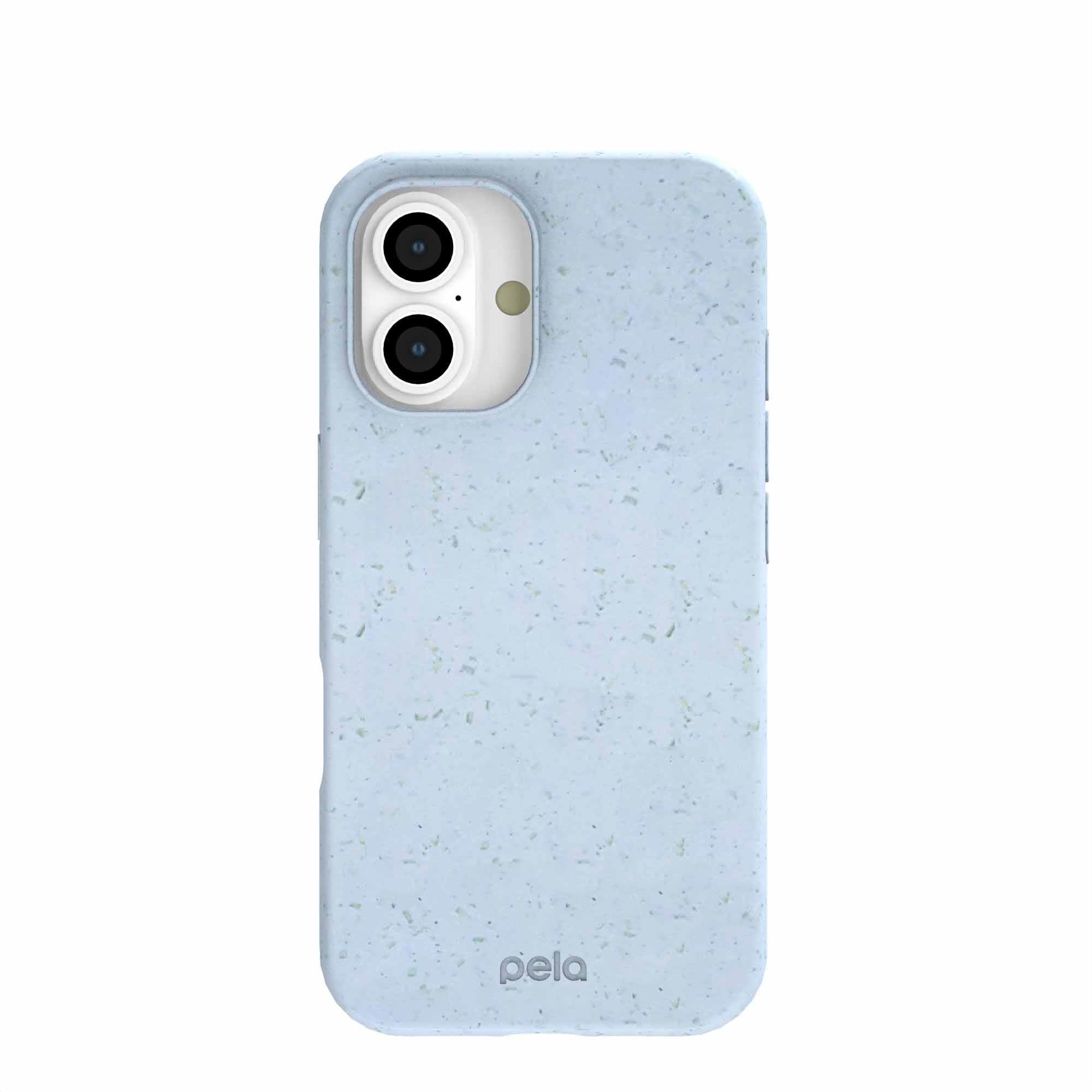 Powder Blue iPhone 16 Case Refurbished - Pela Case refurbished available on Cerqular