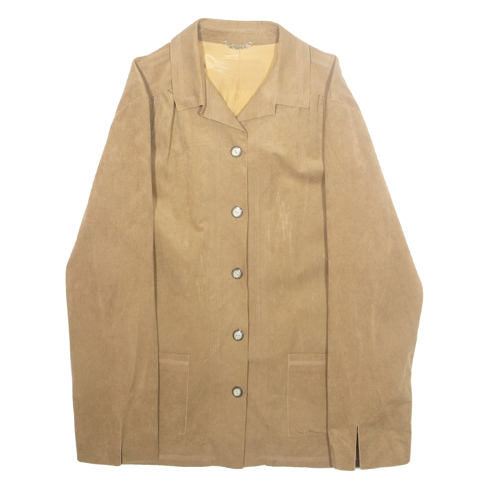 Womens Blazer Jacket Brown M Refurbished - N/A refurbished available on Cerqular