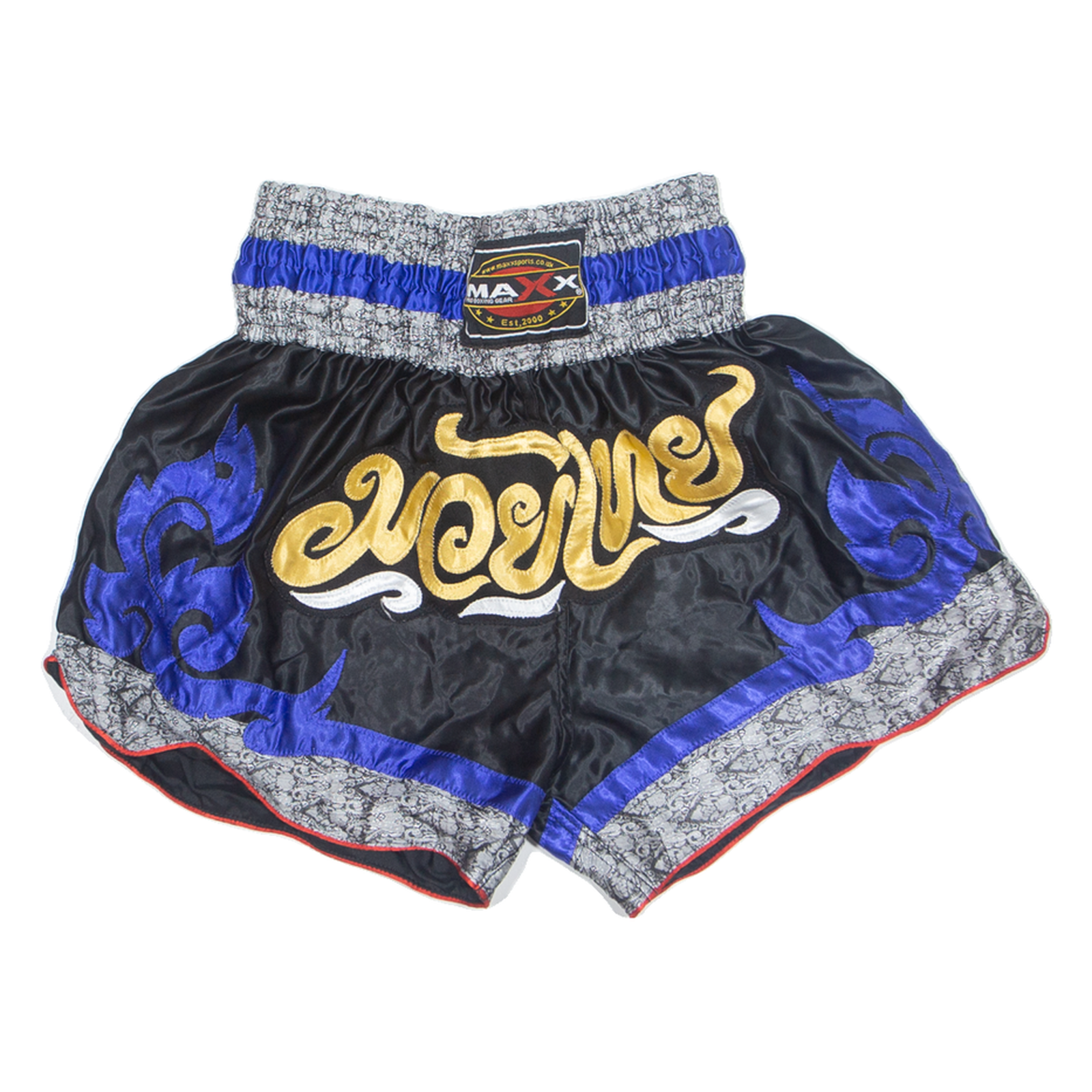 MAX SPORTS Fight Wear Mens Sports Shorts Blue Relaxed Crazy Pattern L W24 Refurbished - N/A refurbished available on Cerqular