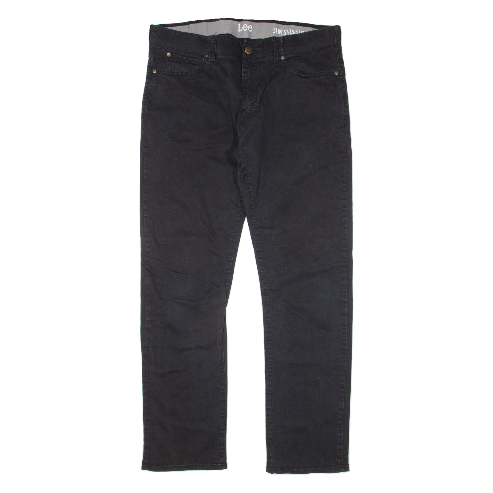Buy LEE Mens Trousers Black Slim Straight W36 L30 Refurbished - $28.59 LEE Mens Trousers Black Slim Straight W36 L30 Refurbished - N/A refurbished available on Cerqular