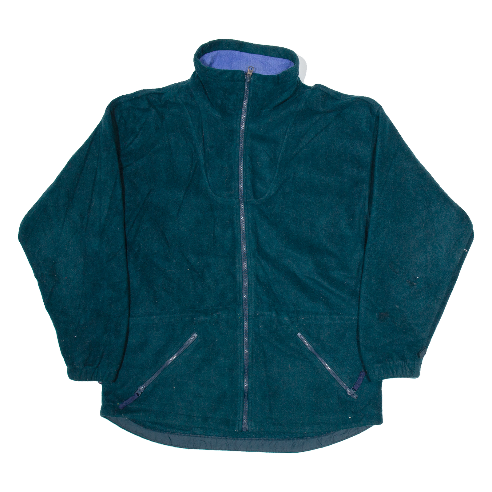 COLUMBIA Womens Fleece Green 1/4 Zip Tight Knit M Refurbished - N/A refurbished available on Cerqular
