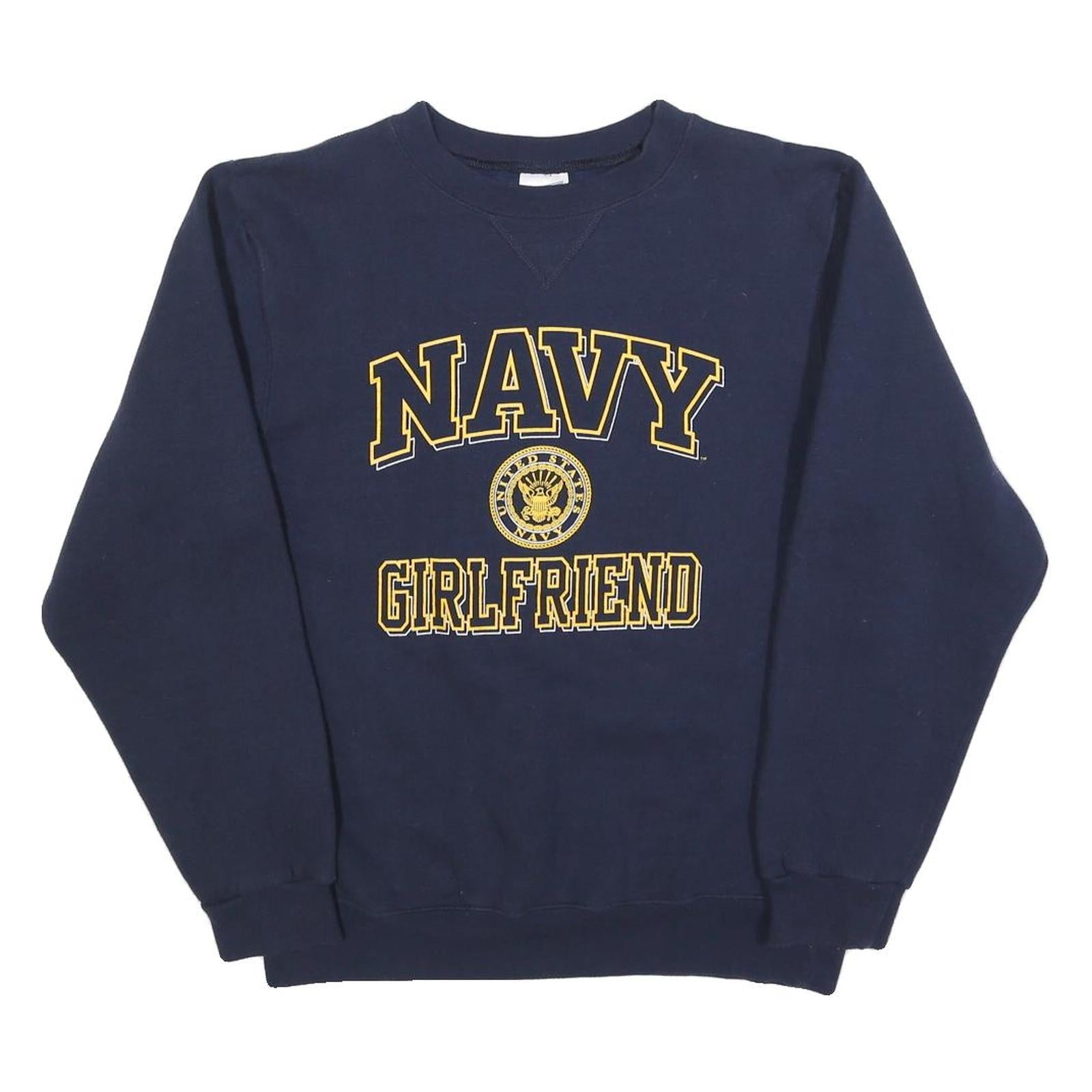 Buy SOFFE Womens Navy Navy Girlfriend Crew Neck Sweatshirt S Cotton Blend Pullover Refurbished - $27.29 SOFFE Womens Navy Navy Girlfriend Crew Neck Sweatshirt S Cotton Blend Pullover Refurbished - N/A refurbished available on Cerqular