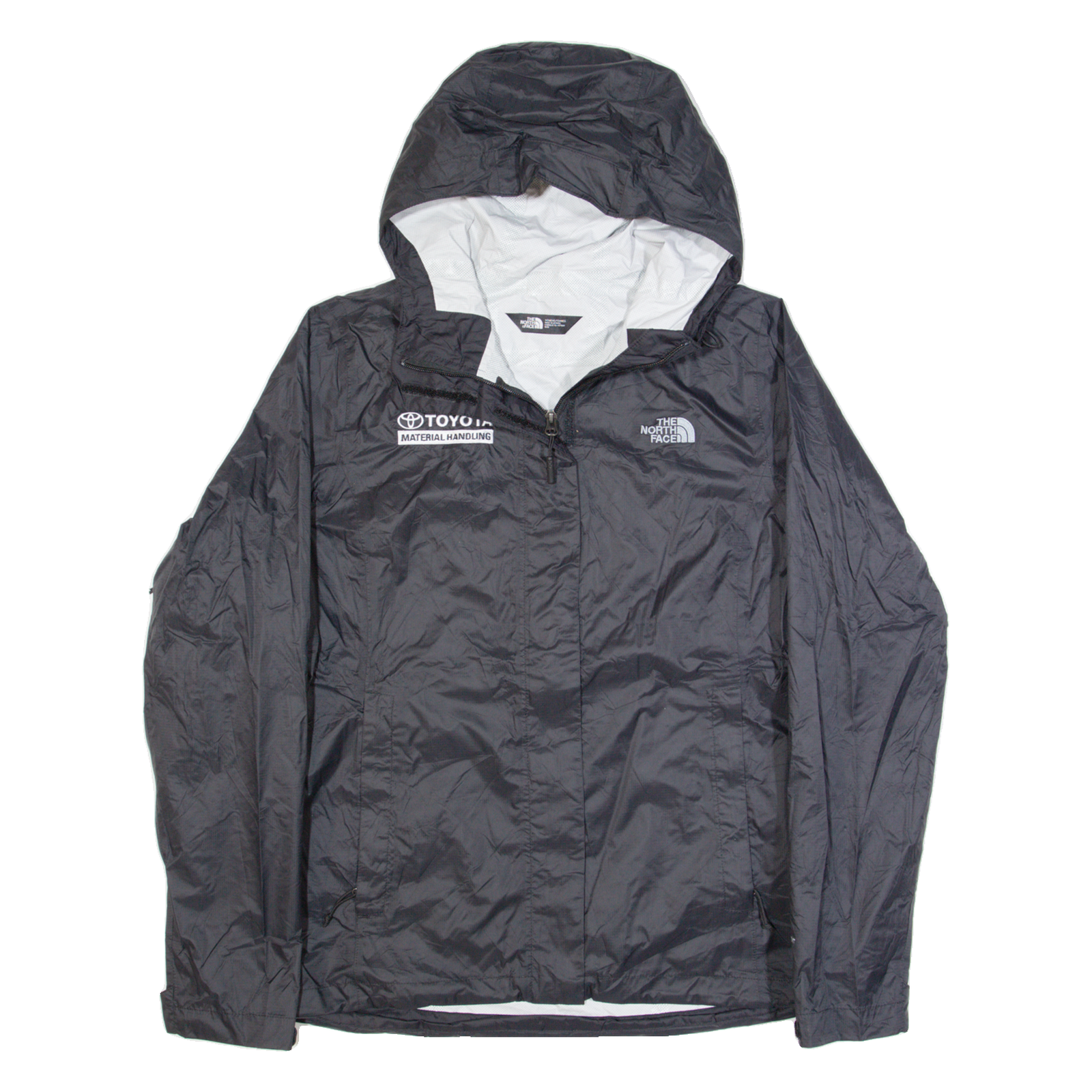 THE NORTH FACE Lightweight Womens Rain Jacket Black Hooded M Refurbished - N/A refurbished available on Cerqular