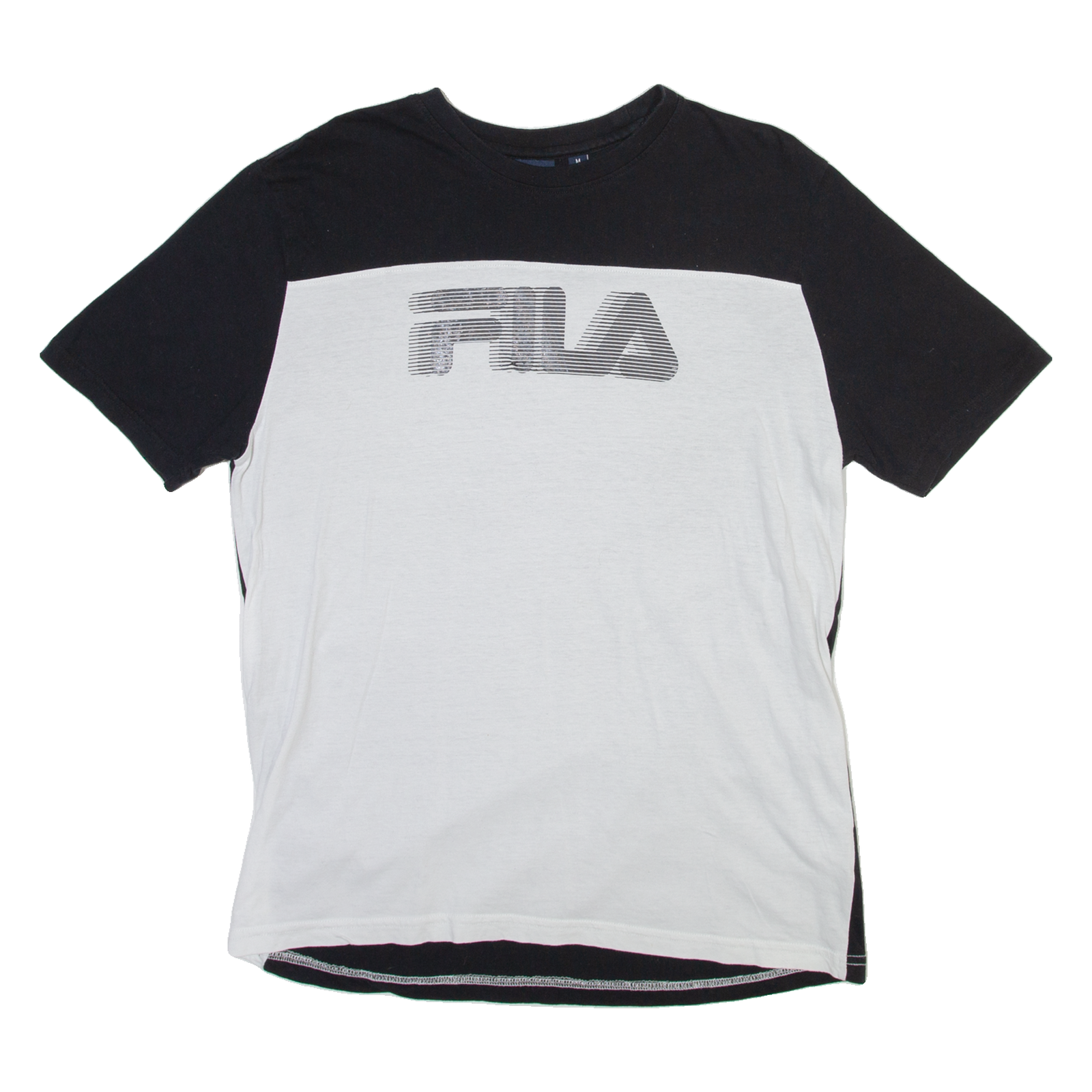 FILA Mens T-Shirt White Crew Neck M Refurbished - N/A refurbished available on Cerqular