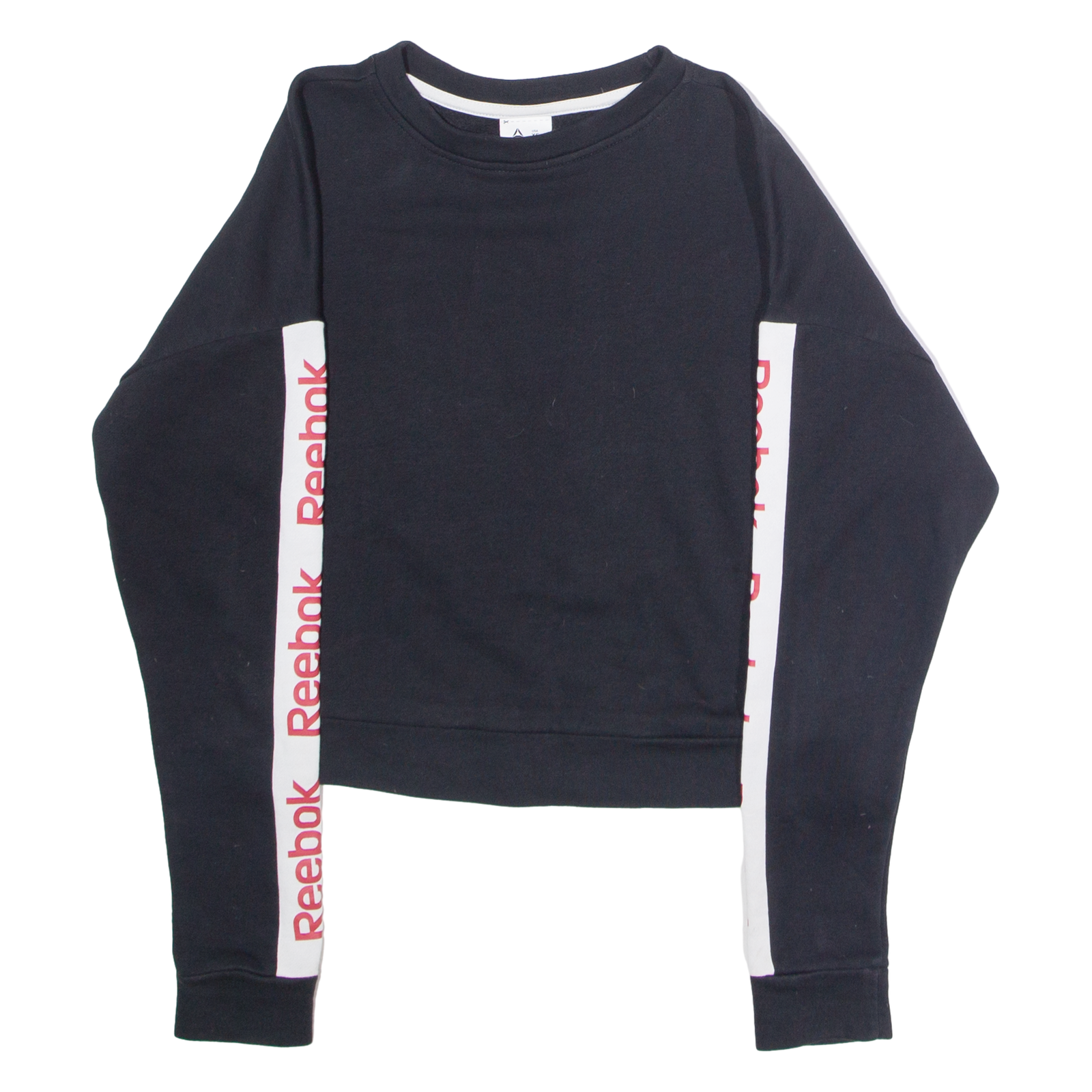Buy REEBOK Womens Sweatshirt Black Crew Neck XS Refurbished - $28.59 REEBOK Womens Sweatshirt Black Crew Neck XS Refurbished - N/A refurbished available on Cerqular