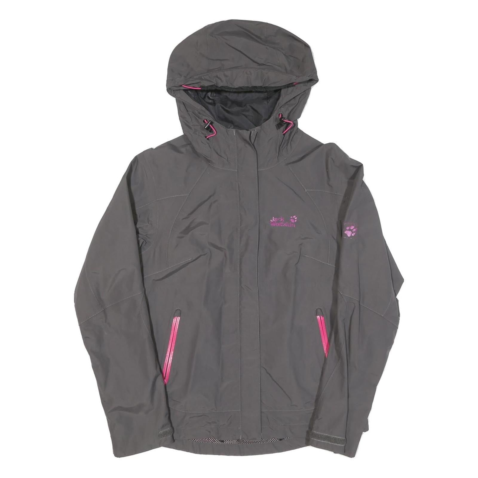 Buy JACK WOLFSKIN Womens Grey Outdoor Jacket UK 10 Polyester Blend Zip Hooded Refurbished - $66.29 JACK WOLFSKIN Womens Grey Outdoor Jacket UK 10 Polyester Blend Zip Hooded Refurbished - N/A refurbished available on Cerqular