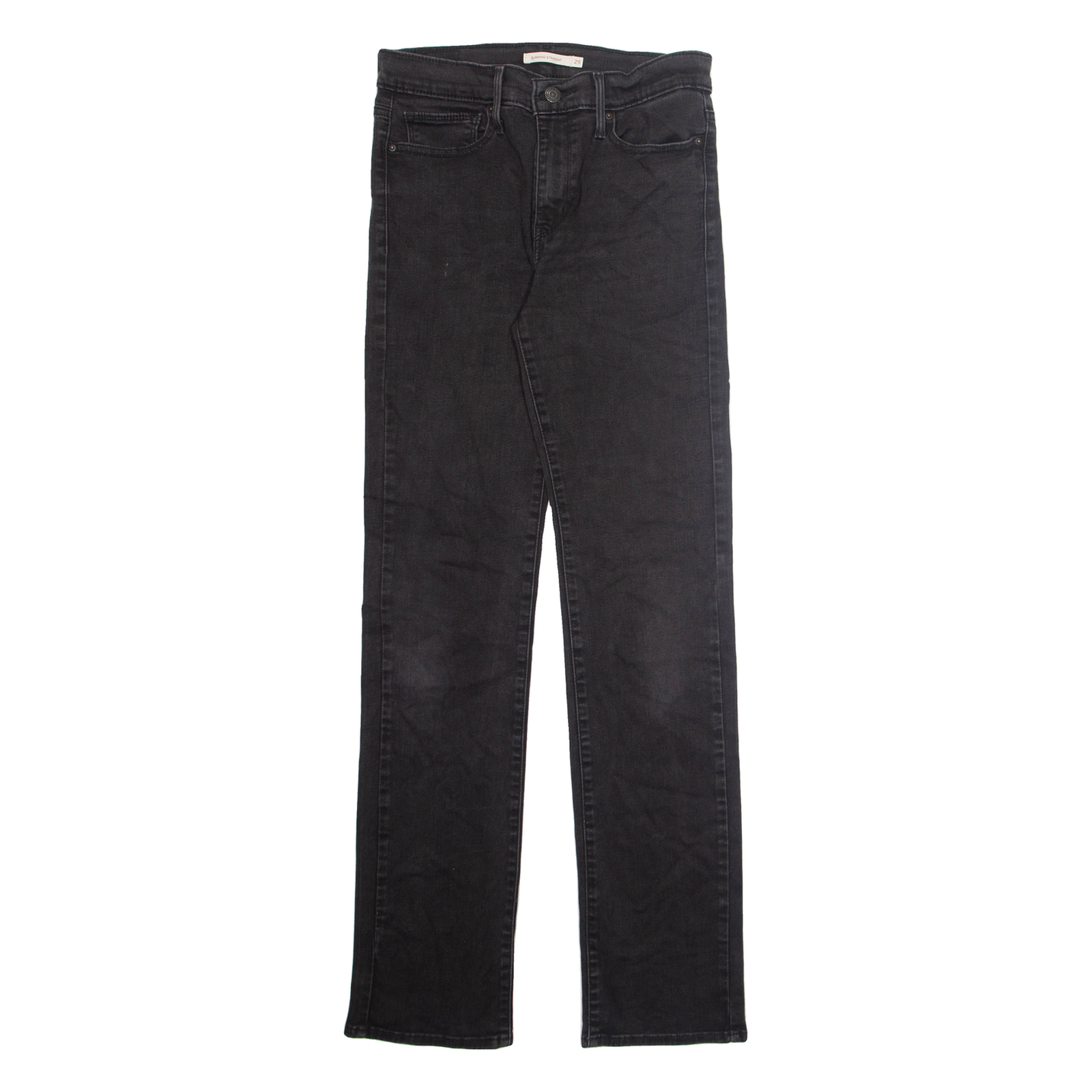 LEVI'S Womens Jeans Grey Regular Tapered W29 L34 Refurbished - N/A refurbished available on Cerqular