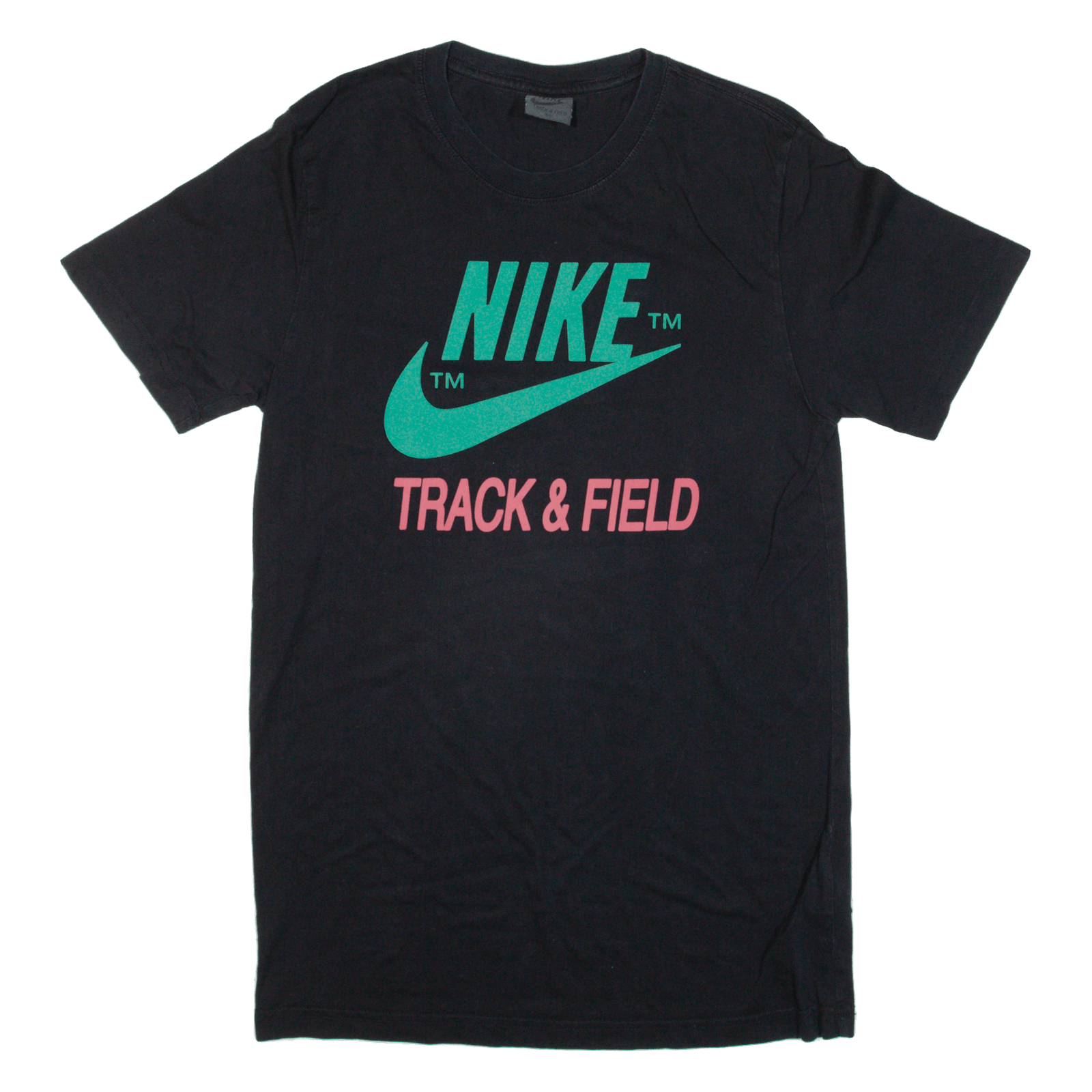NIKE Track & Field Womens T-Shirt Black M Refurbished - N/A refurbished available on Cerqular