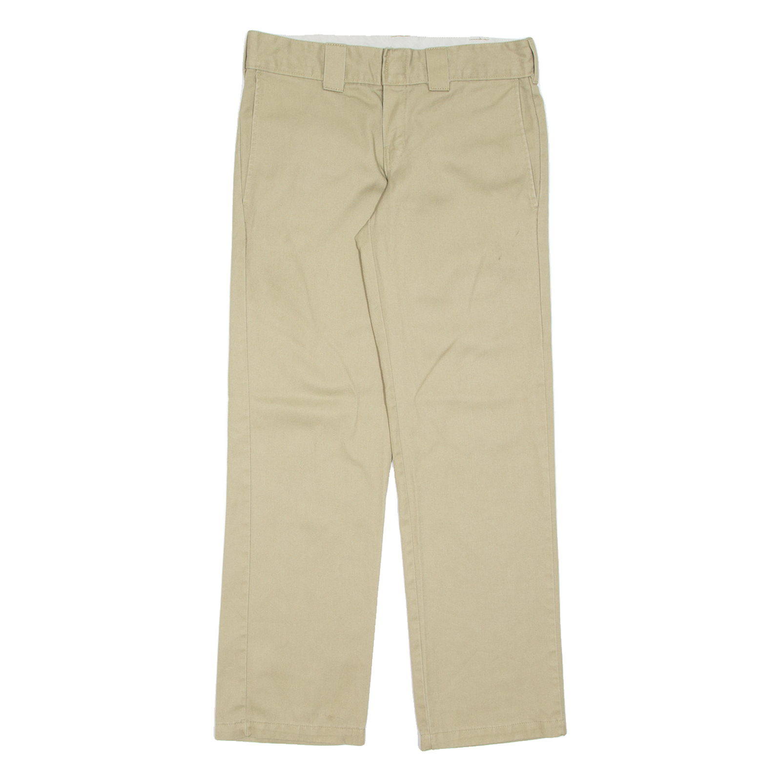 DICKIES Chino Mens Trousers Beige Regular Straight W28 L29 Refurbished - N/A refurbished available on Cerqular