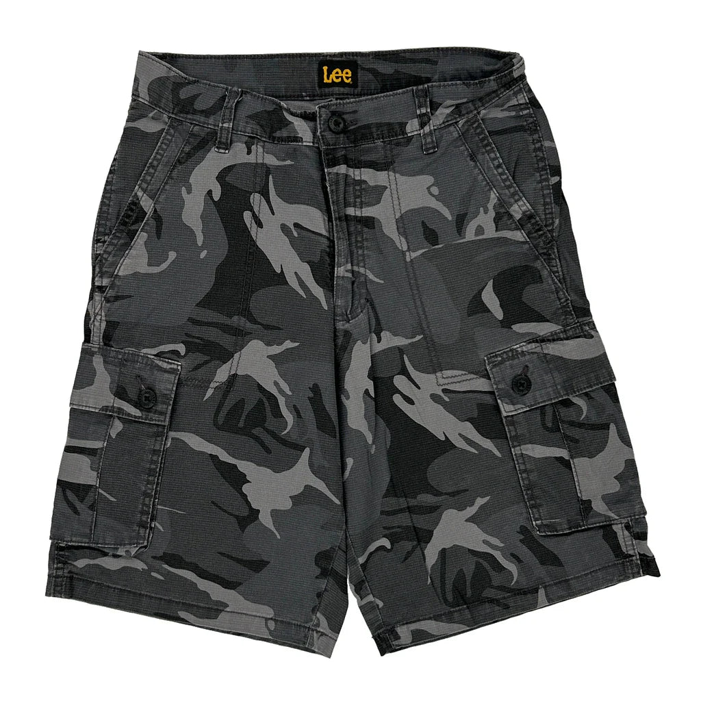 Buy Lee Cargo Shorts - 29W 10L Camo Cotton Refurbished - $28.13 Lee Cargo Shorts - 29W 10L Camo Cotton Refurbished - Thrifted (note: this is a term often used to describe second- refurbished available on Cerqular