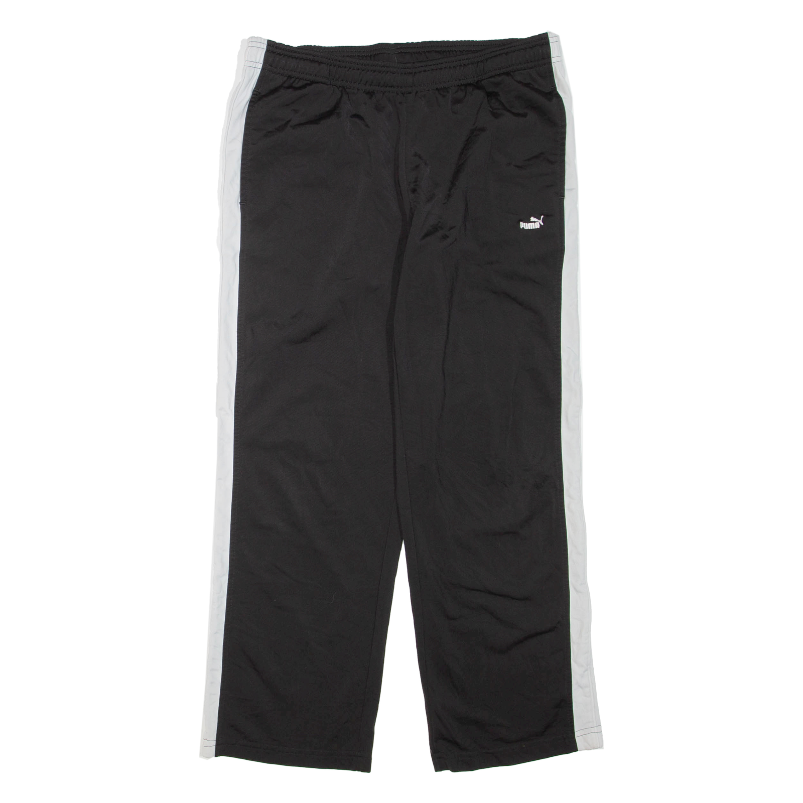 PUMA Womens Track Pants Black Straight UK 16 W32 L28 Refurbished - N/A refurbished available on Cerqular
