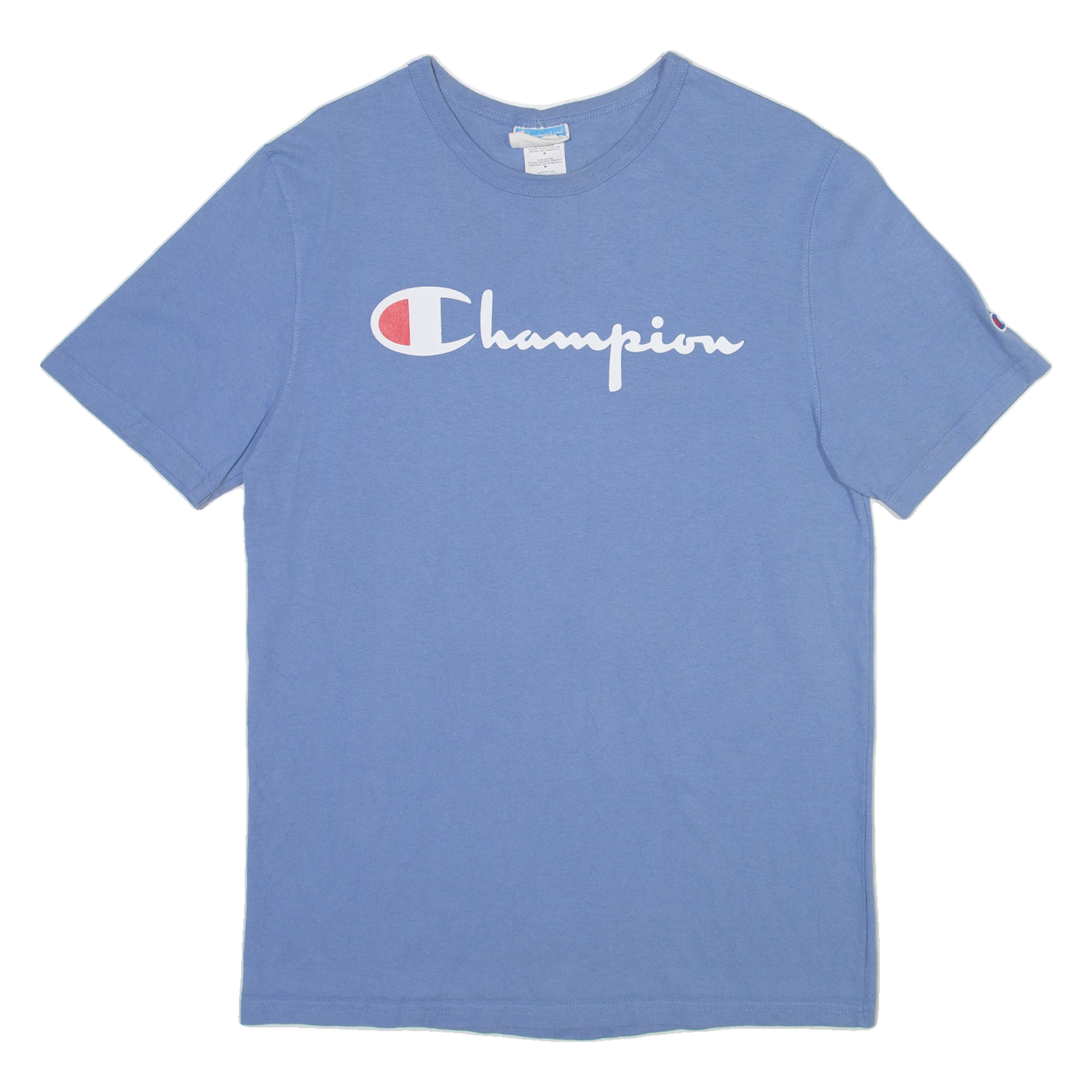 CHAMPION Mens T-Shirt Blue M Refurbished - N/A refurbished available on Cerqular
