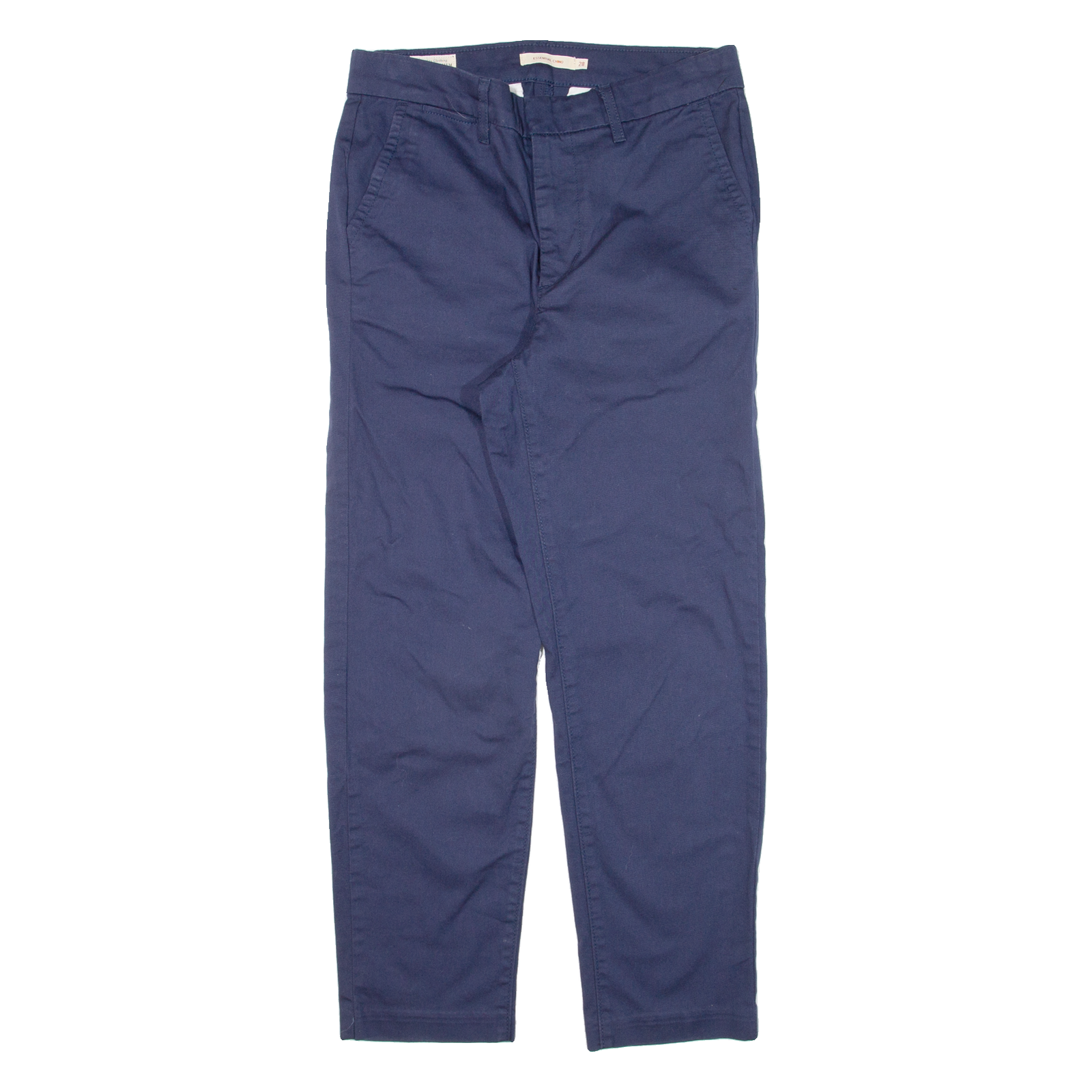 LEVI'S Essential Chino Womens Trousers Blue Slim Tapered W28 L27 Refurbished - N/A refurbished available on Cerqular