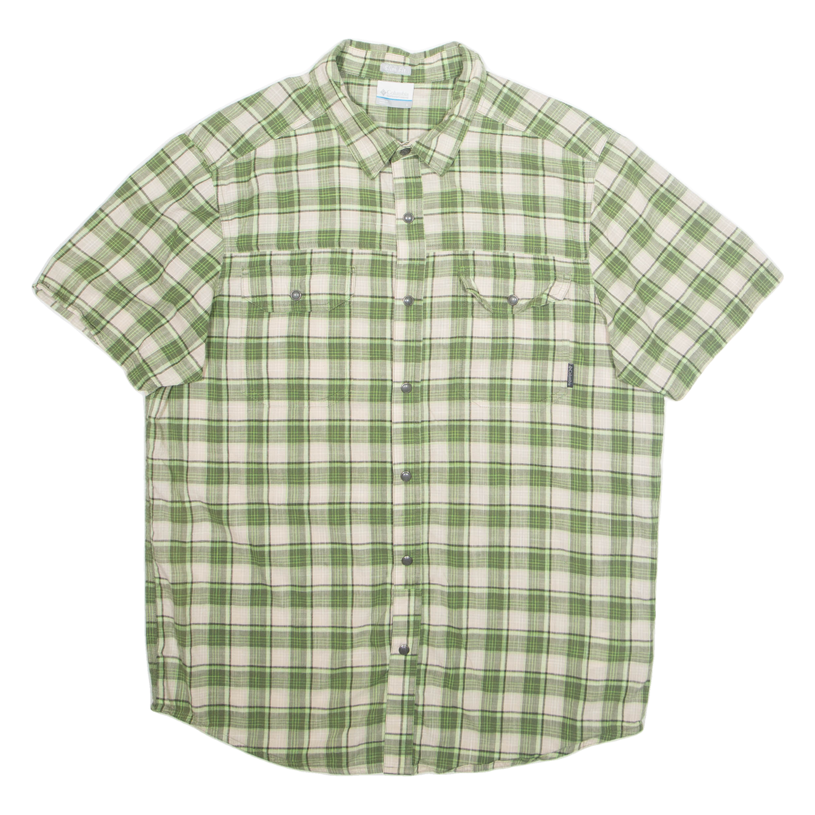 Buy COLUMBIA Slim Fit Mens Shirt Green Plaid L Refurbished - $28.59 COLUMBIA Slim Fit Mens Shirt Green Plaid L Refurbished - N/A refurbished available on Cerqular
