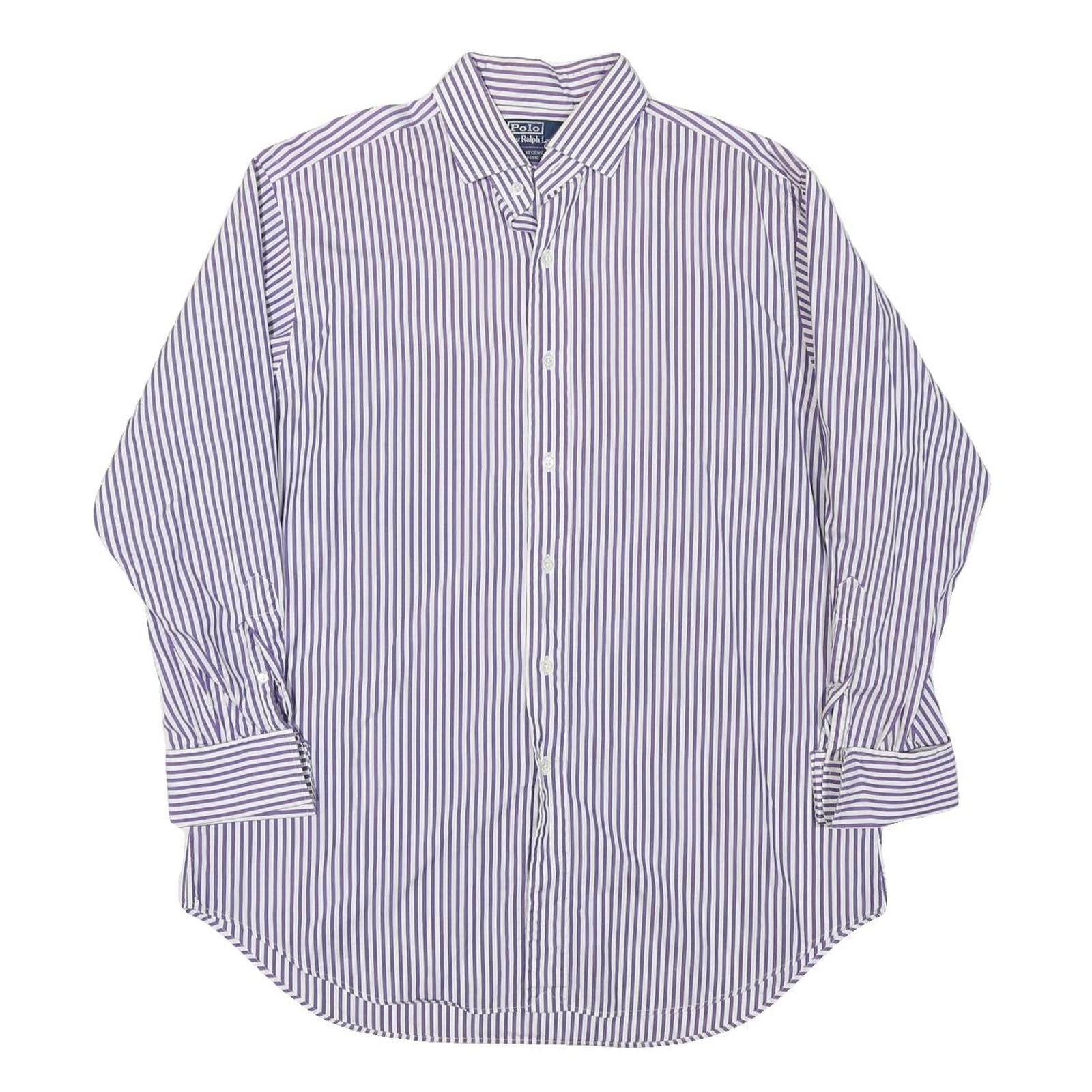 Buy RALPH LAUREN Mens Blue & White Striped Shirt L Classic Cotton Blend Button Refurbished - $35.09 RALPH LAUREN Mens Blue & White Striped Shirt L Classic Cotton Blend Button Refurbished - N/A refurbished available on Cerqular