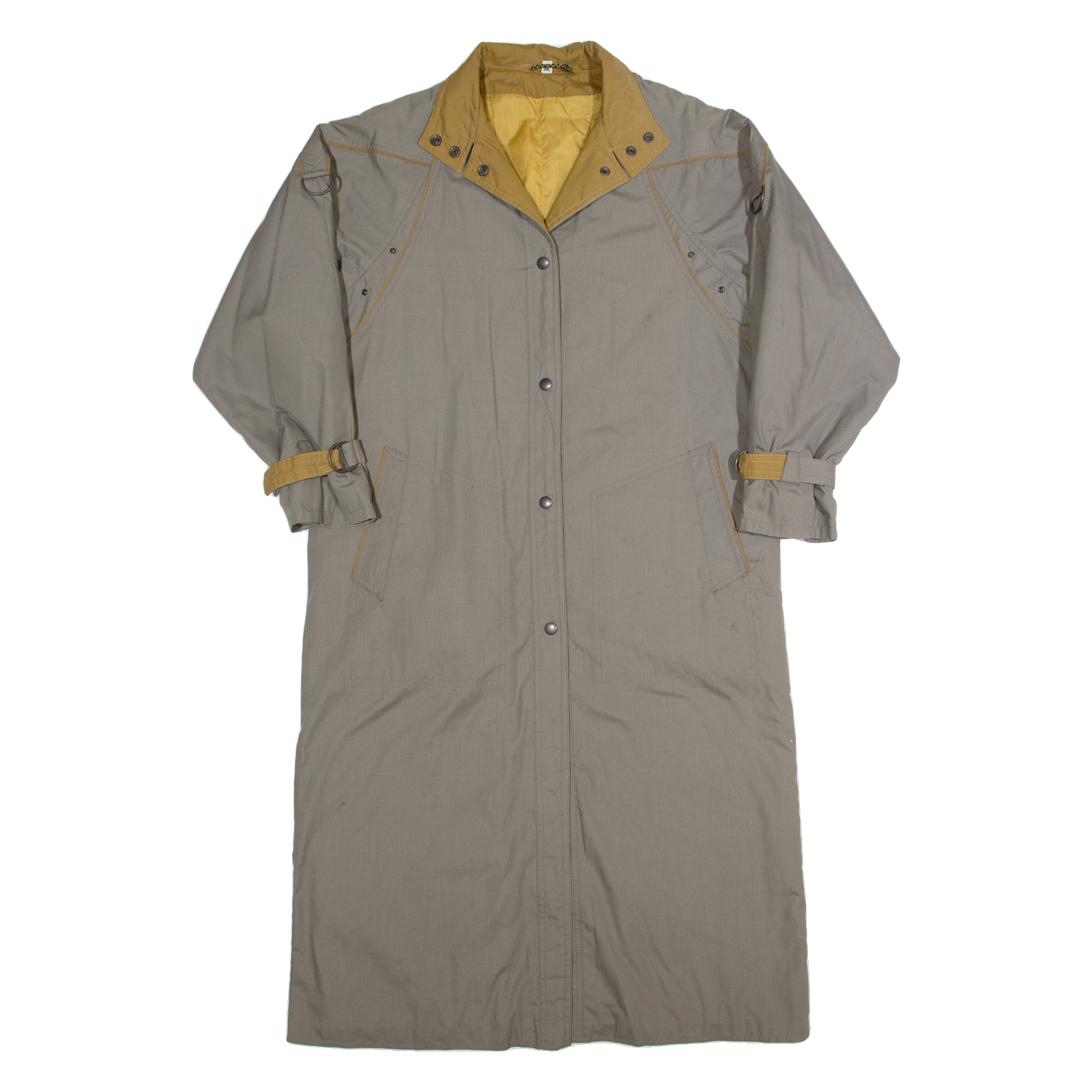 BERGHAUS City Young Womens Trench Coat Grey 80s M Refurbished - N/A refurbished available on Cerqular