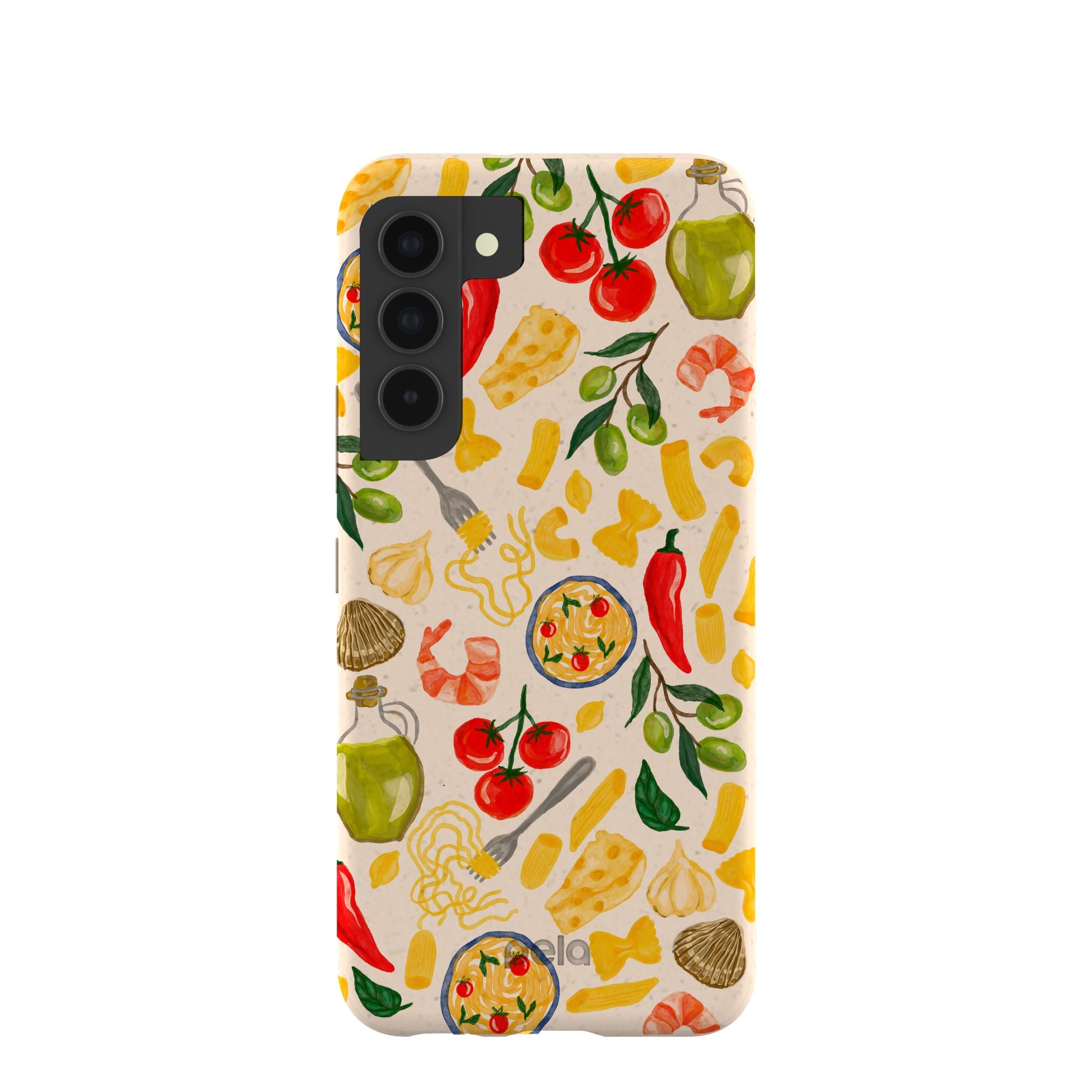 Seashell Pasta Alchemy Samsung Galaxy S22 Case Refurbished - Pela Case refurbished available on Cerqular