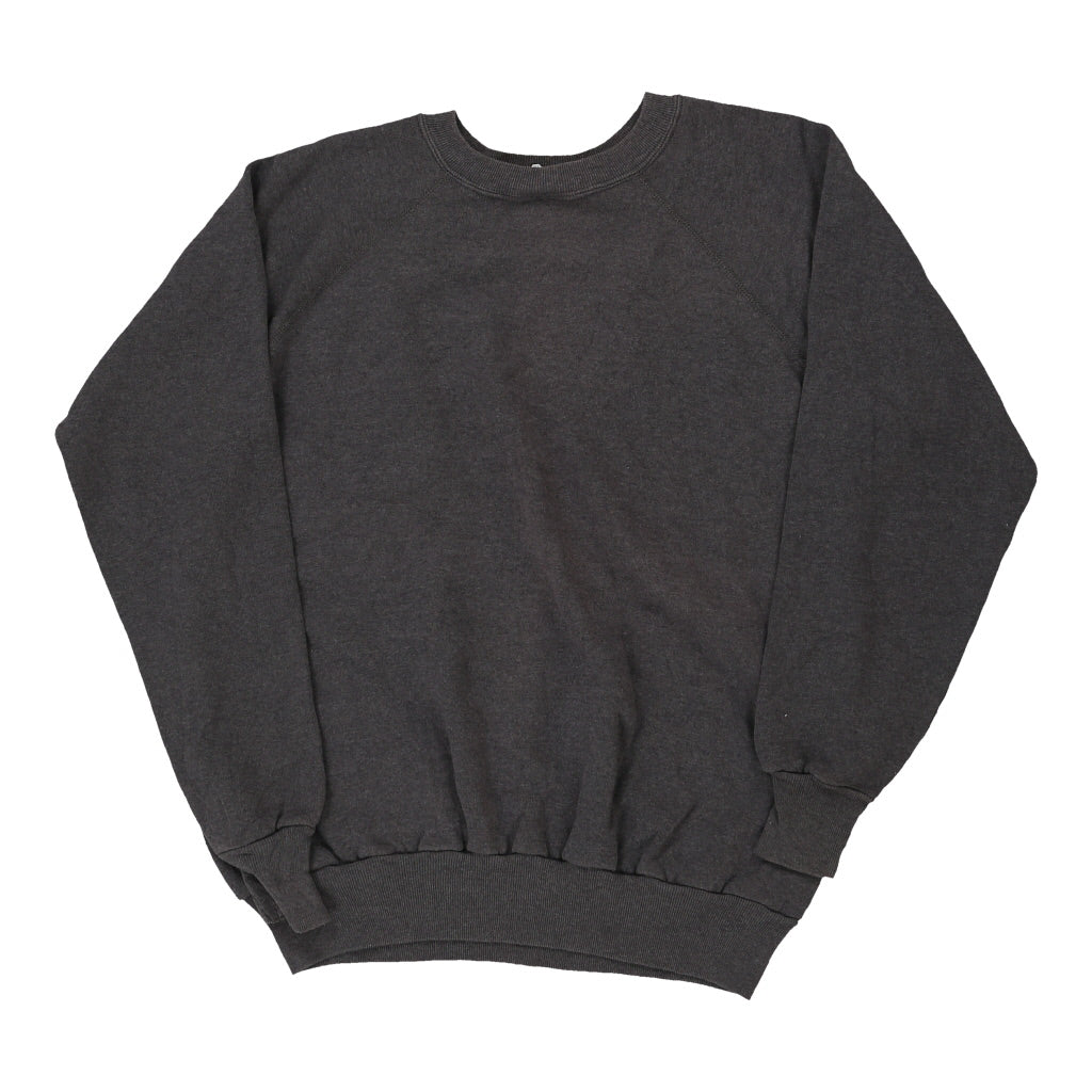 Kohls Sweatshirt - Large Grey Cotton Blend | Size: large Refurbished - Thrifted (note: this is a term often used to describe second- refurbished available on Cerqular