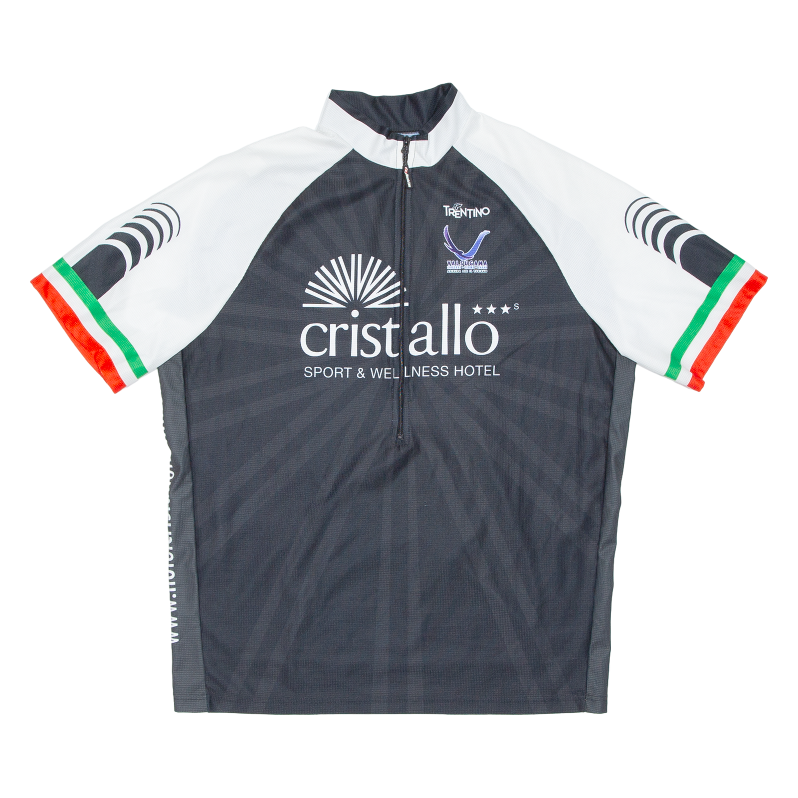 Cycling Mens Jersey Black 1/2 Zip XL Refurbished - N/A refurbished available on Cerqular