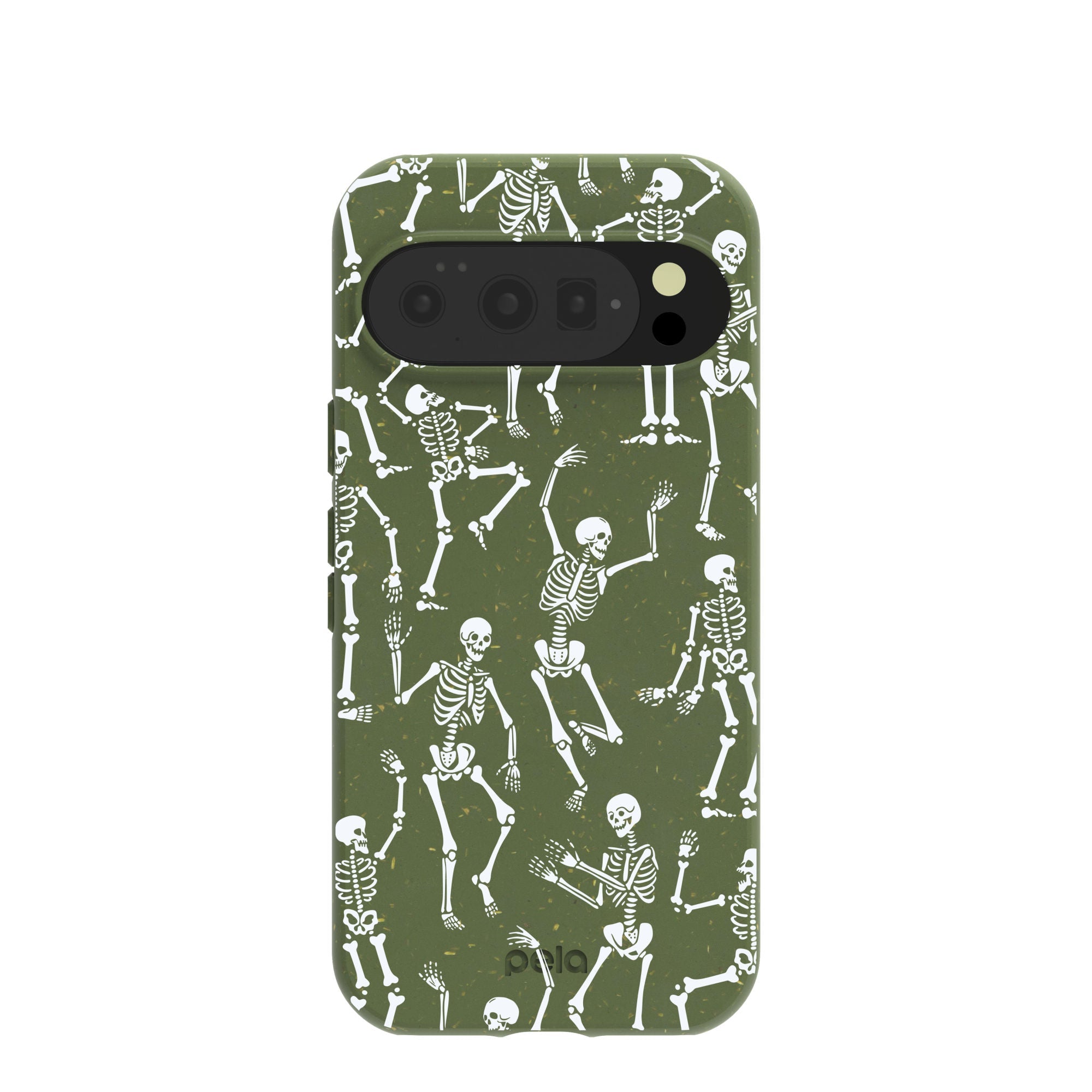 Forest Floor Boogie Bones Google Pixel 10/10 Pro Case | PixelSnap Compatibility: With PixelSnap Refurbished - Pela Case refurbished available on Cerqular