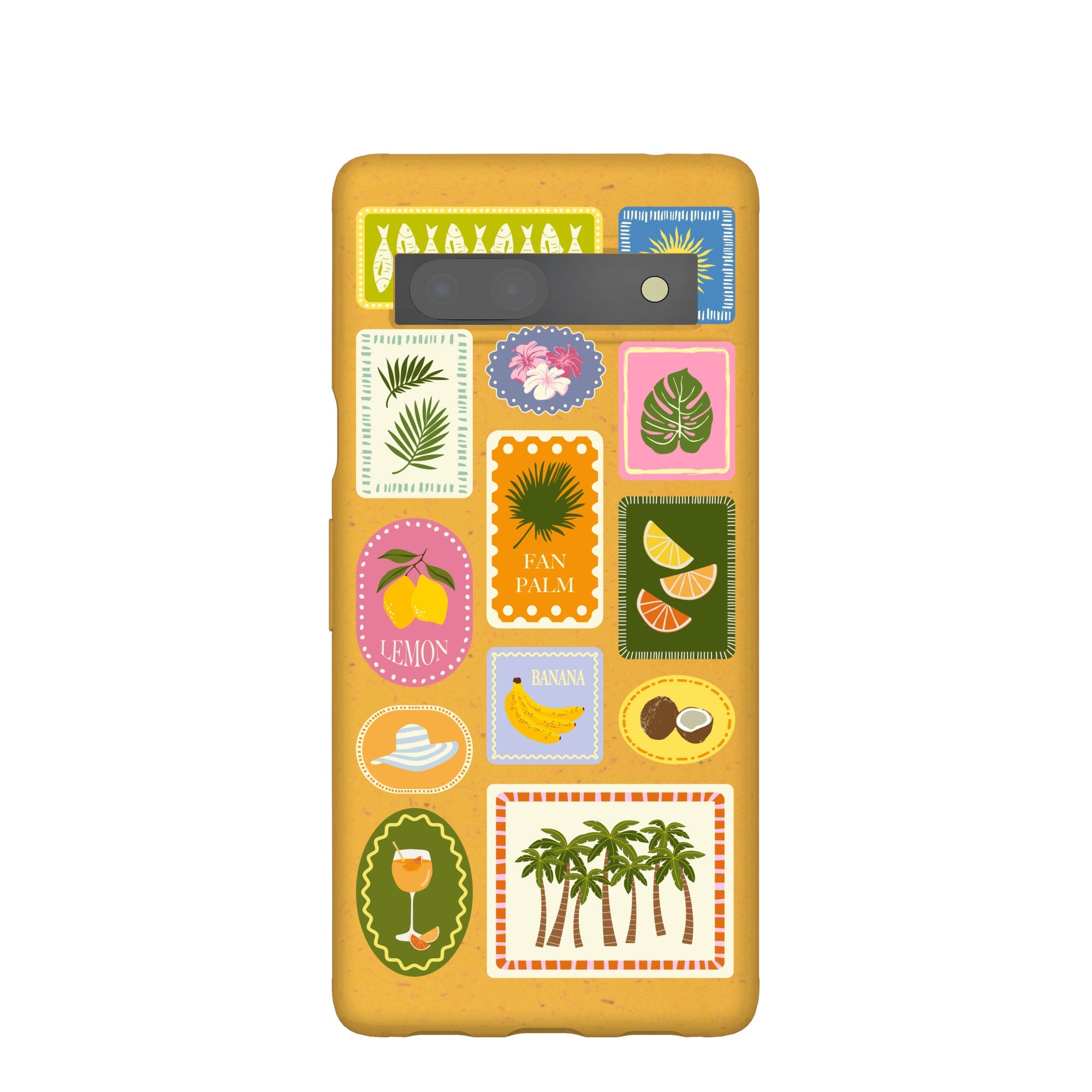 Honey Summer Paradise Google Pixel 7a Case Refurbished - Pela Case refurbished available on Cerqular
