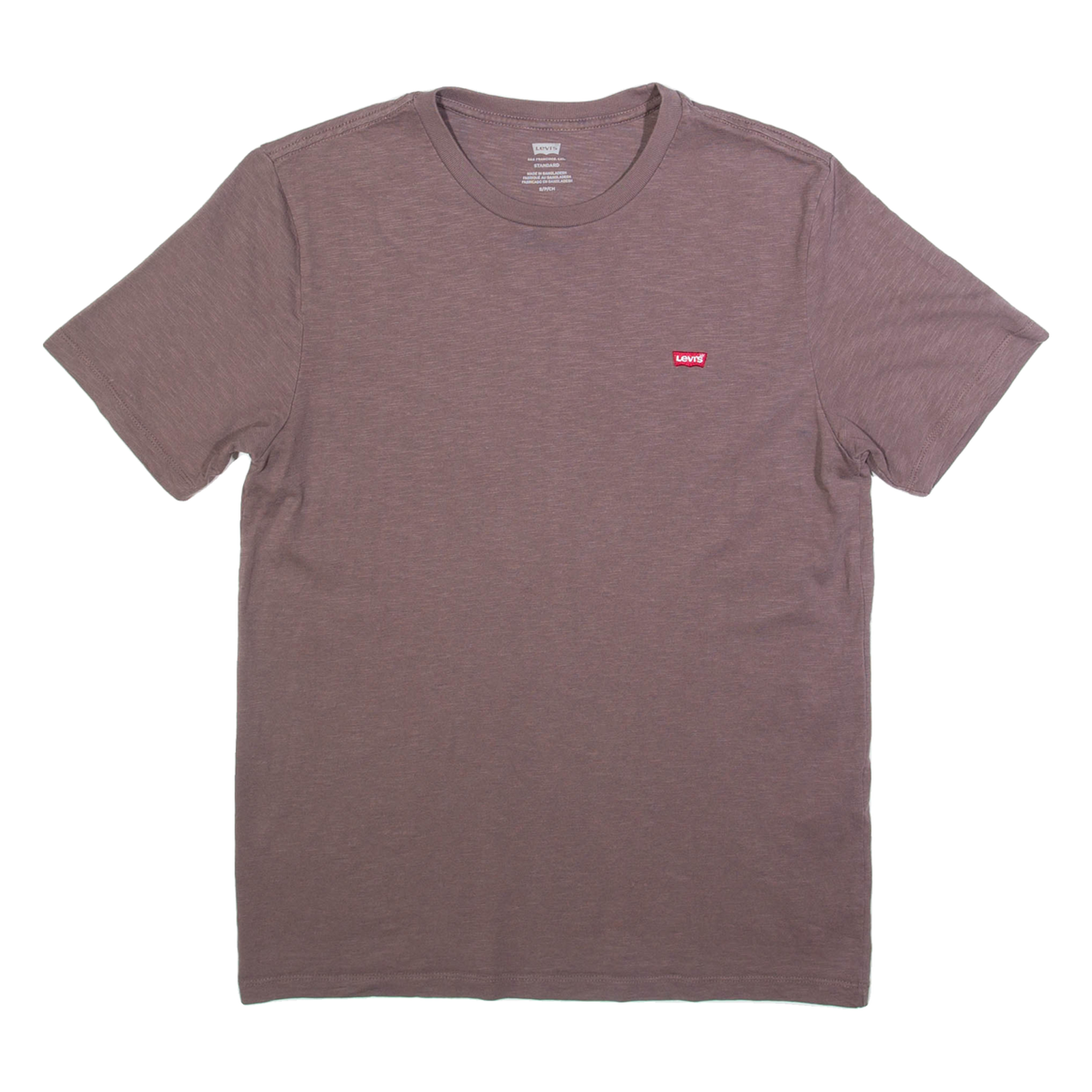 LEVI'S Mens T-Shirt Purple S Refurbished - N/A refurbished available on Cerqular