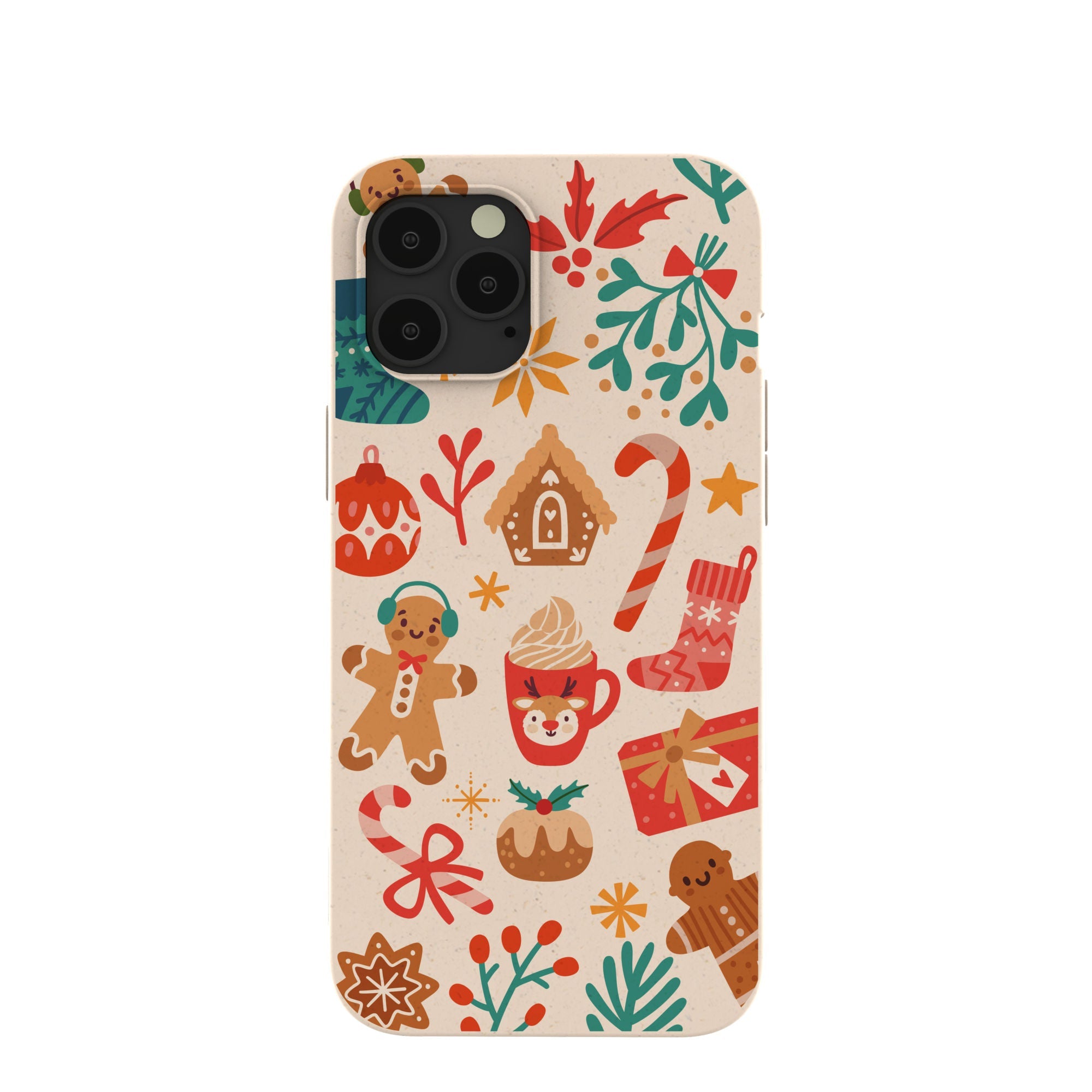 Seashell Festive AF iPhone 12 Pro Max Case Refurbished - Pela Case refurbished available on Cerqular