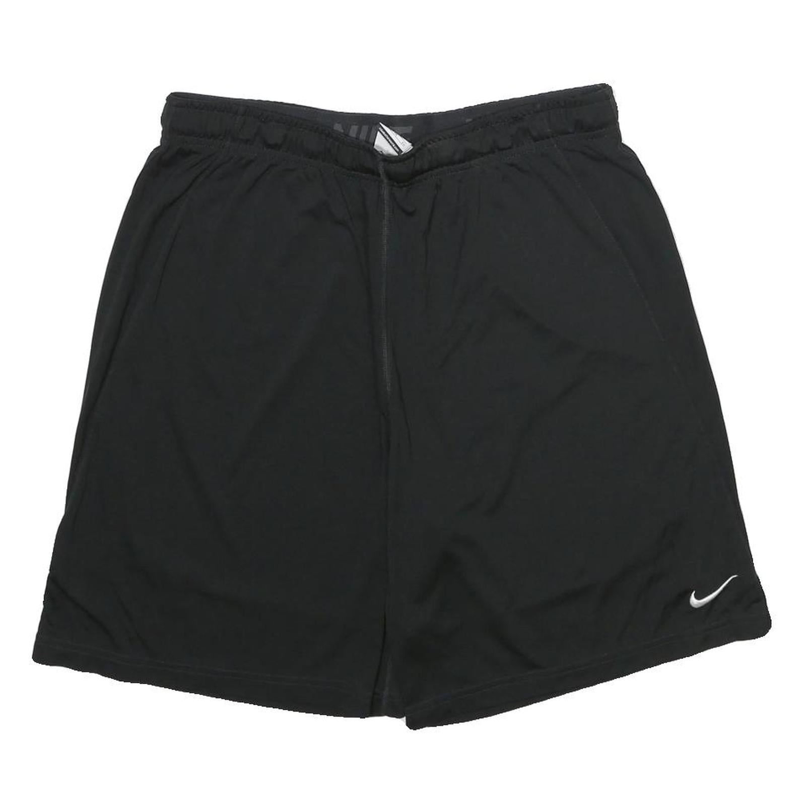 NIKE Mens Black Sports Casual Shorts XL W32 Polyester Quick Dry Refurbished - N/A refurbished available on Cerqular