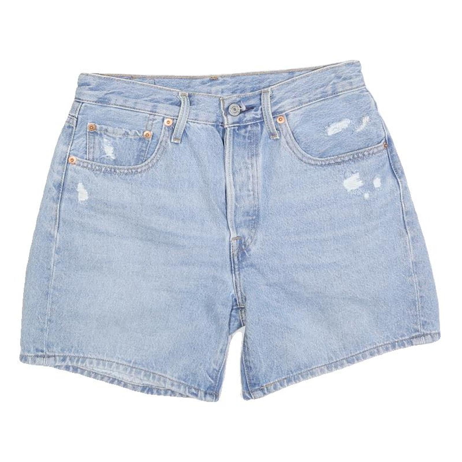 Buy LEVI'S Womens Light Blue Denim Casual Shorts XS W26 Classic Fit Distressed Refurbished - $25.99 LEVI'S Womens Light Blue Denim Casual Shorts XS W26 Classic Fit Distressed Refurbished - N/A refurbished available on Cerqular