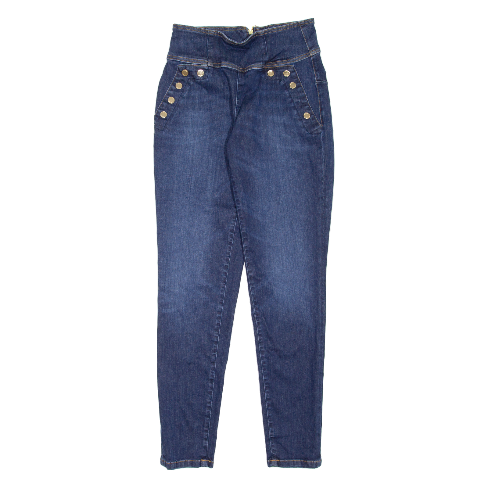 GUESS Curve X High Womens Jeans Blue Slim Skinny Stone Wash W29 L29 Refurbished - N/A refurbished available on Cerqular