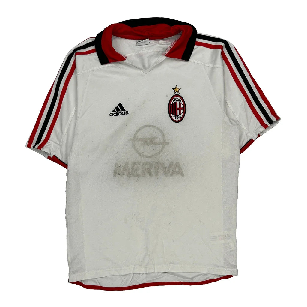 Buy A.C. Milan A.C. Milan Football Football Shirt - Small Black Polyester Refurbished - $73.69 A.C. Milan A.C. Milan Football Football Shirt - Small Black Polyester Refurbished - Thrifted (note: this is a term often used to describe second- refurbished available on Cerqular