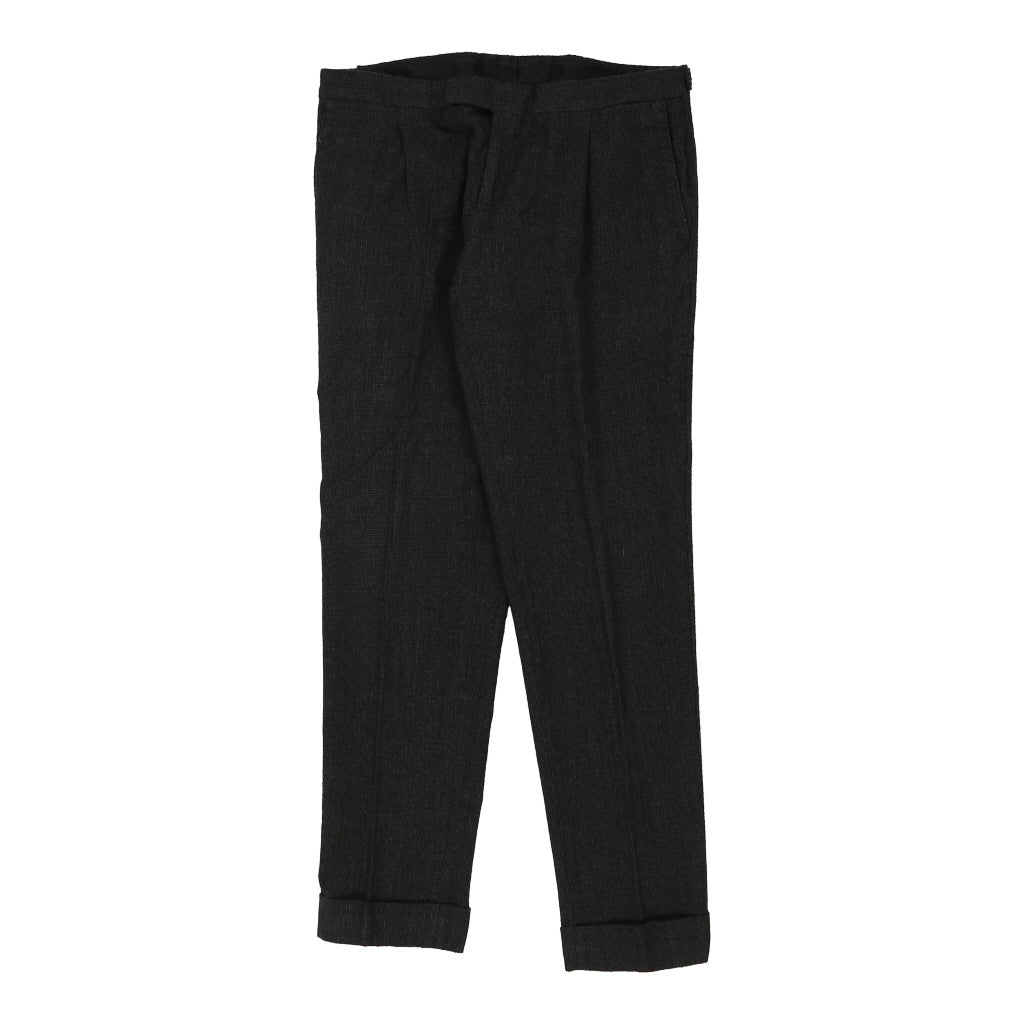 Buy Dolce & Gabbana Trousers - 34W UK 12 Grey Wool Refurbished - $40.19 Dolce & Gabbana Trousers - 34W UK 12 Grey Wool Refurbished - Thrifted (note: this is a term often used to describe second- refurbished available on Cerqular
