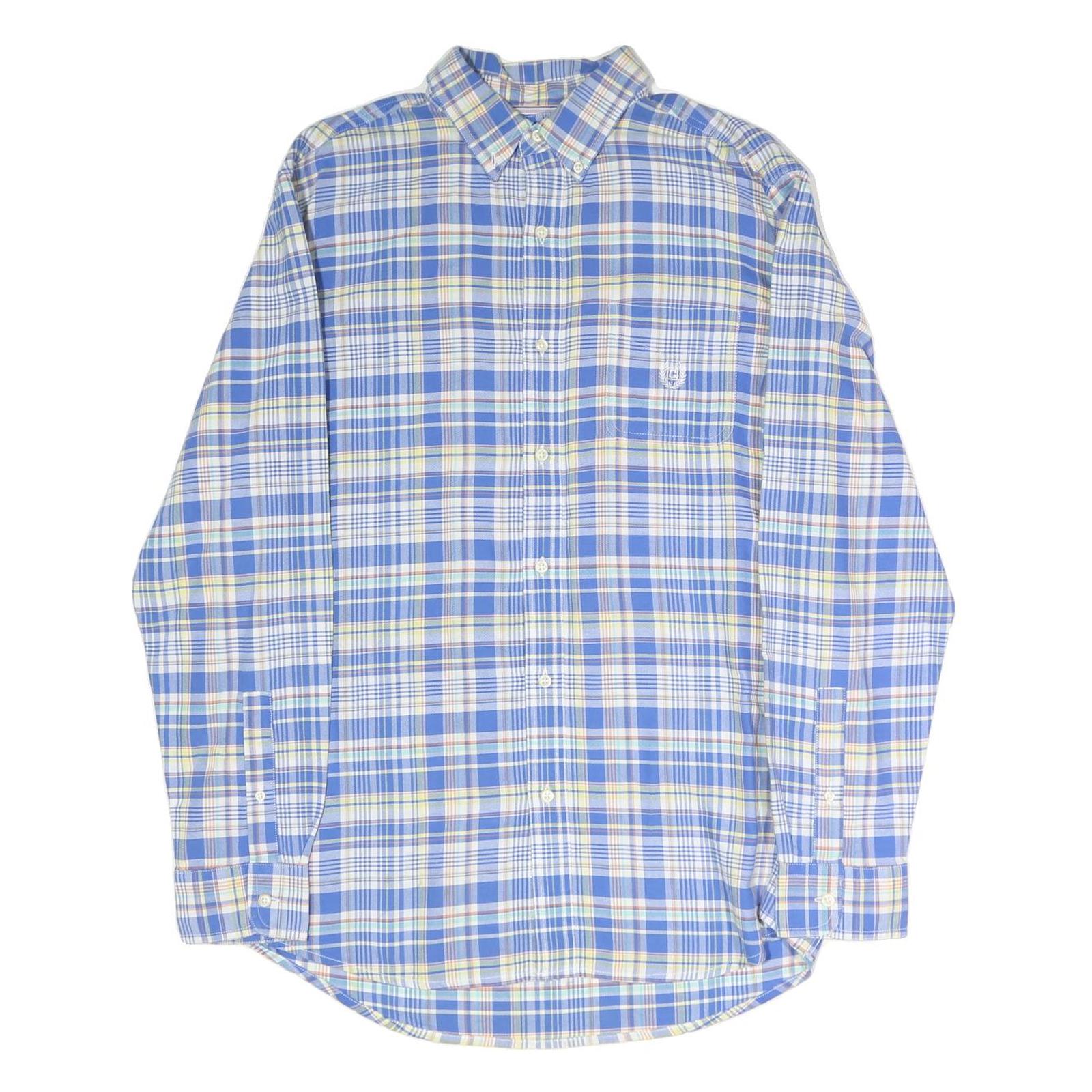 Buy CHAPS Mens Blue & Yellow Check Shirt L Button-Down Collar Long Sleeve Casual Refurbished - $31.19 CHAPS Mens Blue & Yellow Check Shirt L Button-Down Collar Long Sleeve Casual Refurbished - N/A refurbished available on Cerqular