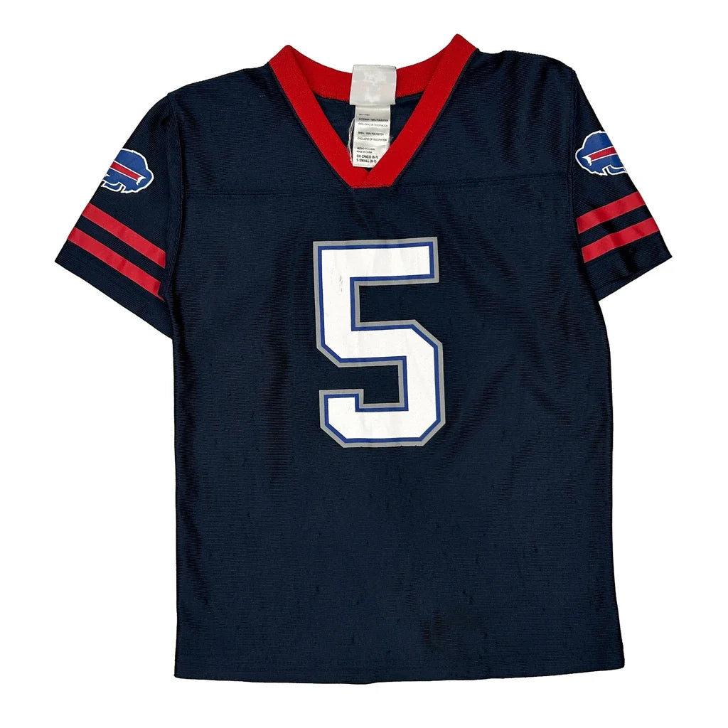 Buy Age 6-7 Buffalo Bills N.F.L. Team Apparel Football Jersey - Small Navy Polyester Refurbished - $14.06 Age 6-7 Buffalo Bills N.F.L. Team Apparel Football Jersey - Small Navy Polyester Refurbished - Thrifted (note: this is a term often used to describe second- refurbished available on Cerqular