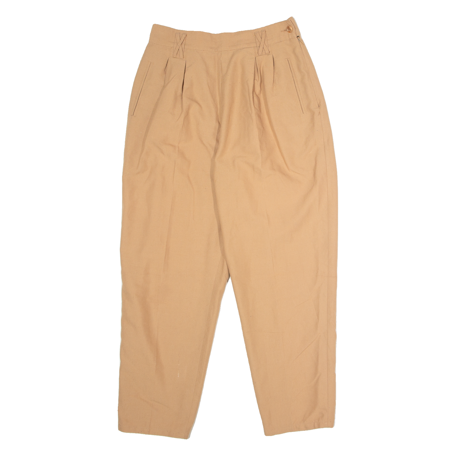 TOGETHER Pleated Womens Trousers Orange Regular Tapered W28 L26 Refurbished - N/A refurbished available on Cerqular
