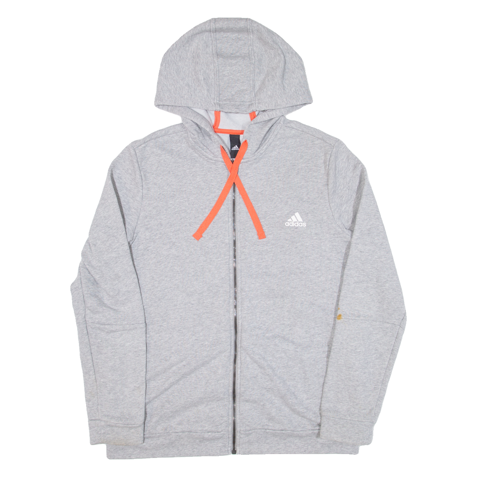 ADIDAS Womens Grey Hoodie Full Zip XL Refurbished - N/A refurbished available on Cerqular