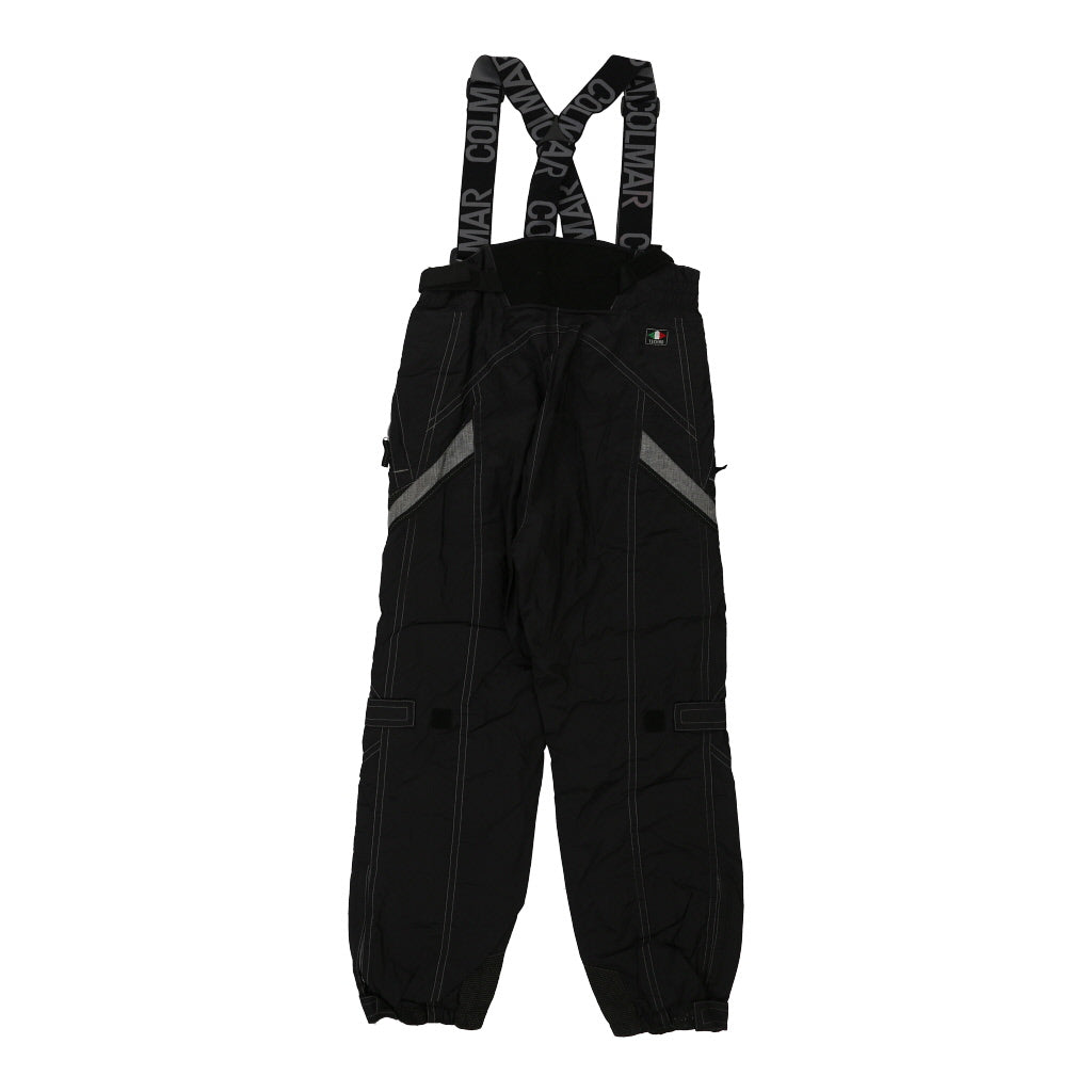 Colmar Ski Trousers - Medium Black Nylon Refurbished - Thrifted (note: this is a term often used to describe second- refurbished available on Cerqular