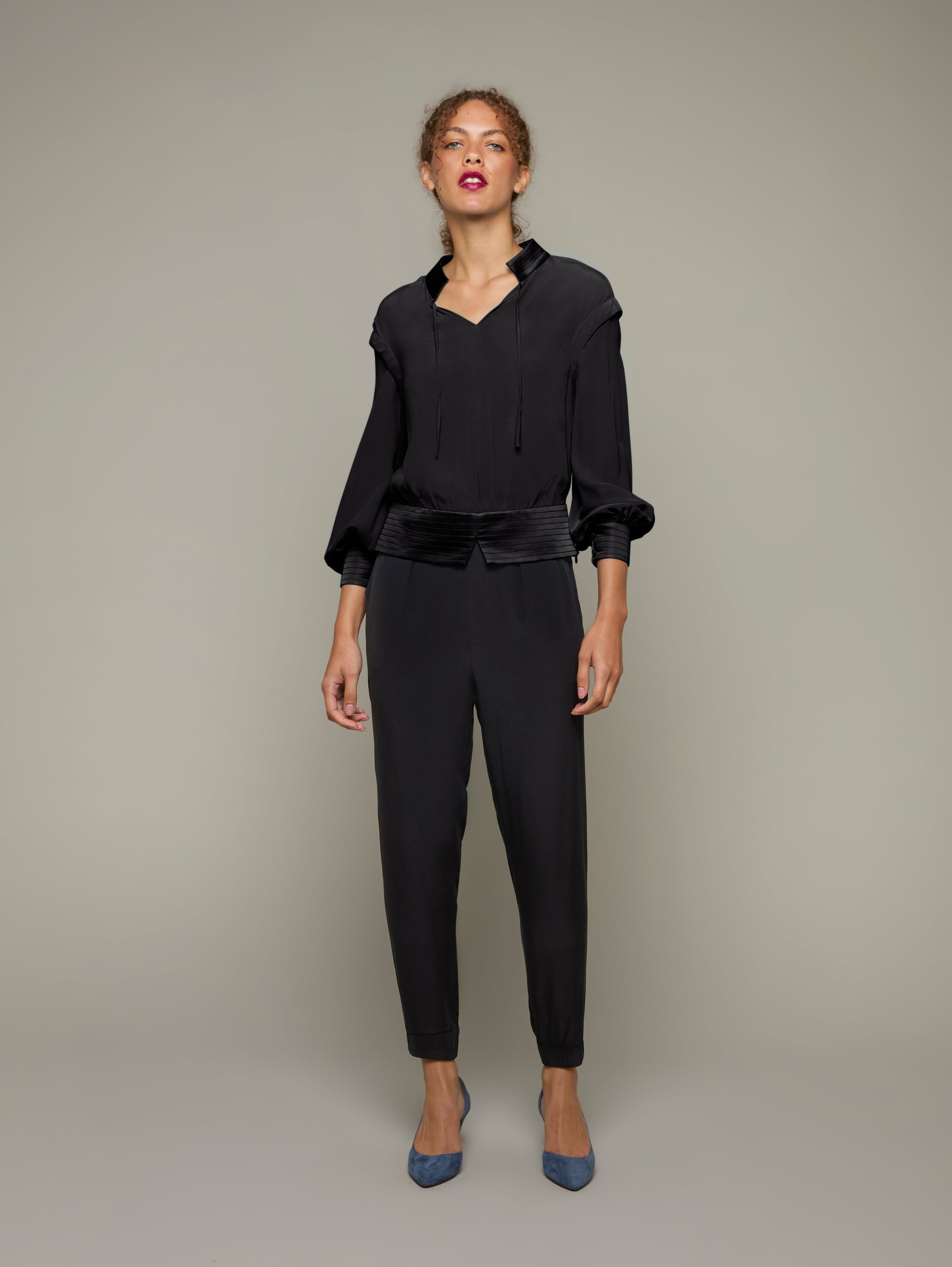 Buy RIVULET | Balloon Sleeve Blouse | Colour: EBONY | Size: S Refurbished - $379.35 RIVULET | Balloon Sleeve Blouse | Colour: EBONY | Size: S Refurbished - N/A refurbished available on Cerqular