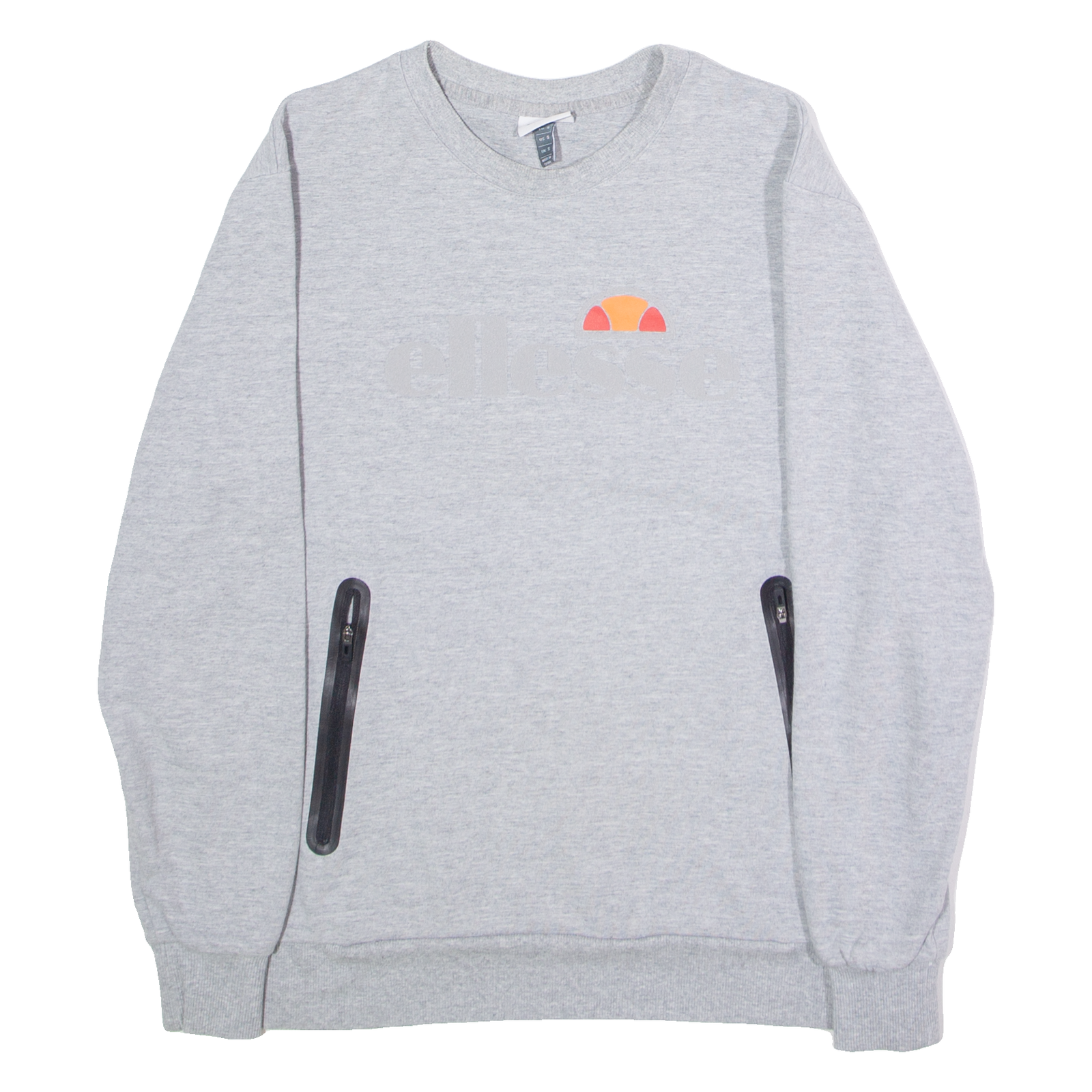 ELLESSE Mens Sweatshirt Grey Crew Neck S Refurbished - N/A refurbished available on Cerqular