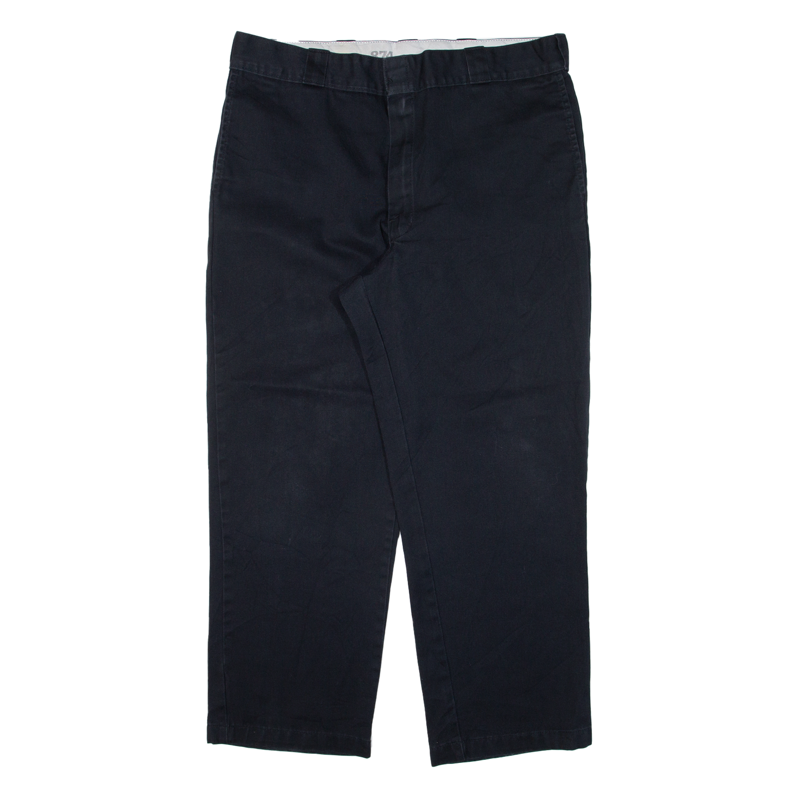 DICKIES 874 Workwear Mens Trousers Black Regular Straight W38 L28 Refurbished - N/A refurbished available on Cerqular