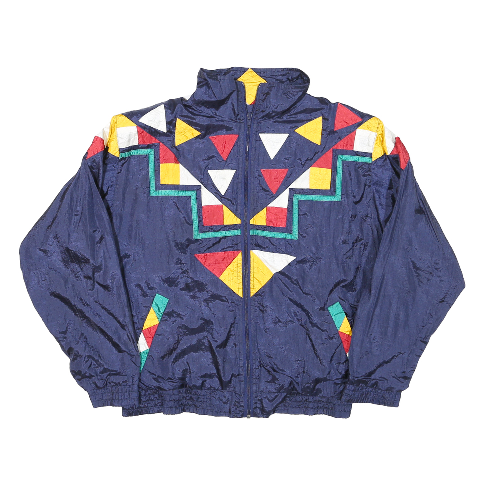 Buy WESTBOUND Womens Blue Nylon Geometric Pattern Jacket M Zip Closure Retro Style Refurbished - $37.69 WESTBOUND Womens Blue Nylon Geometric Pattern Jacket M Zip Closure Retro Style Refurbished - N/A refurbished available on Cerqular