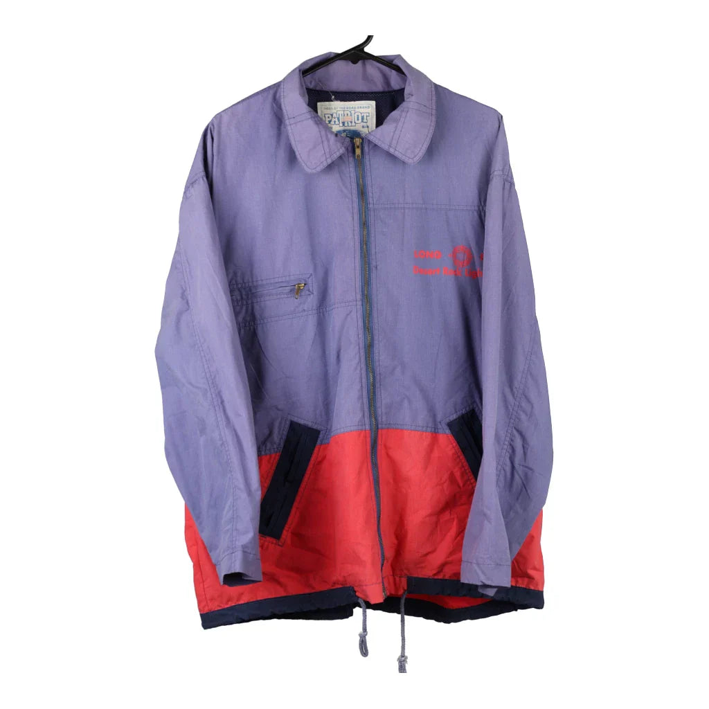 Us Basic Windbreaker - Large Purple Cotton Refurbished - Thrifted (note: this is a term often used to describe second- refurbished available on Cerqular