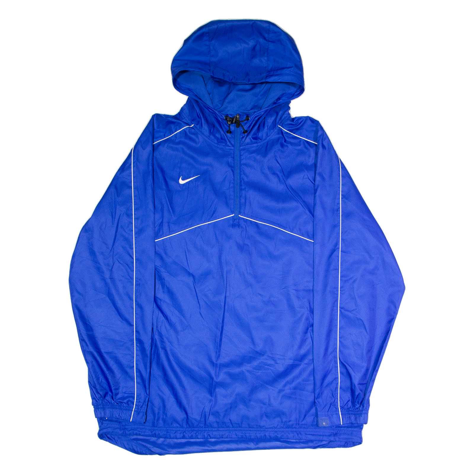 NIKE Mens Pullover Jacket Blue Hooded L Refurbished - N/A refurbished available on Cerqular