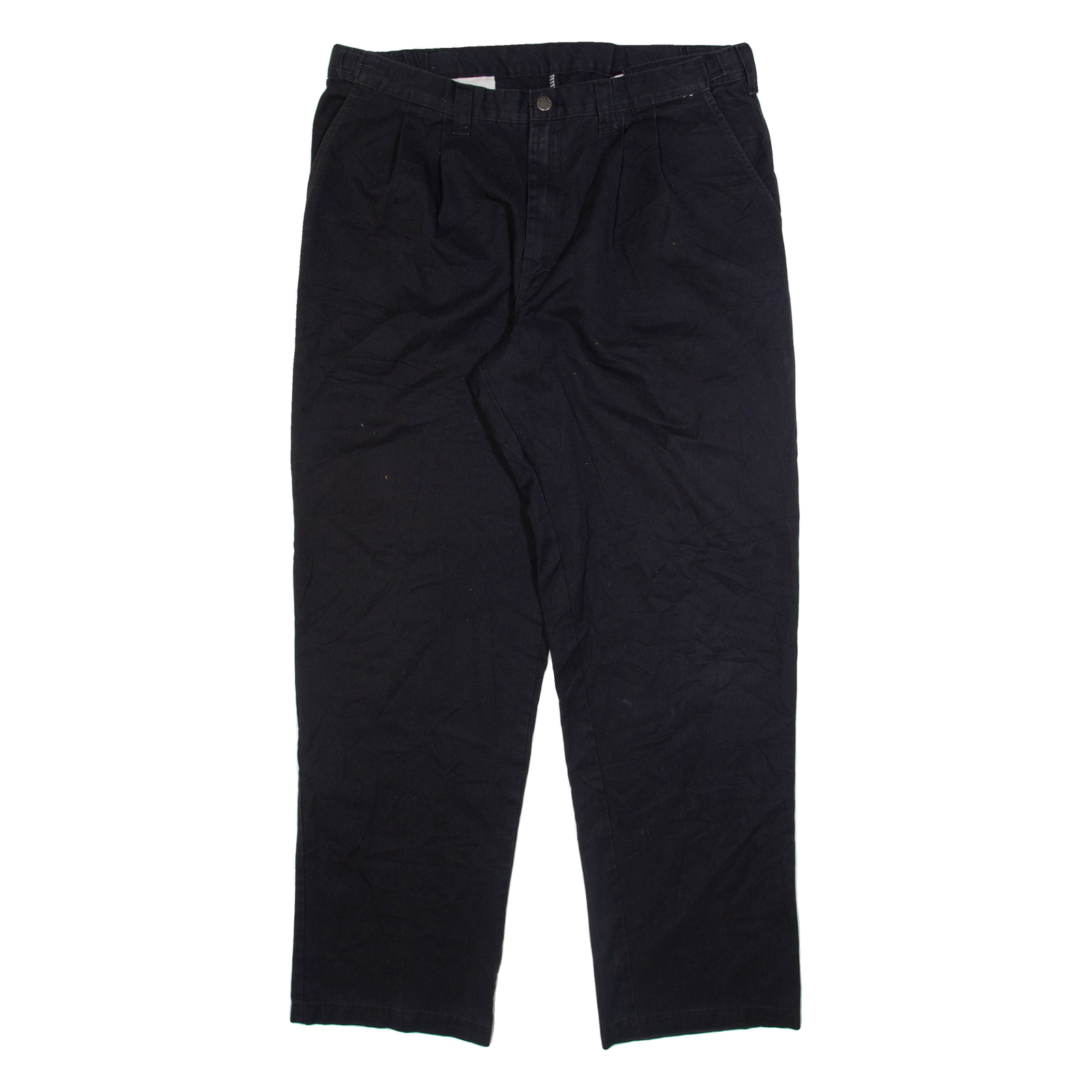 DICKIES Womens Trousers Black Regular Tapered W38 L32 Refurbished - N/A refurbished available on Cerqular